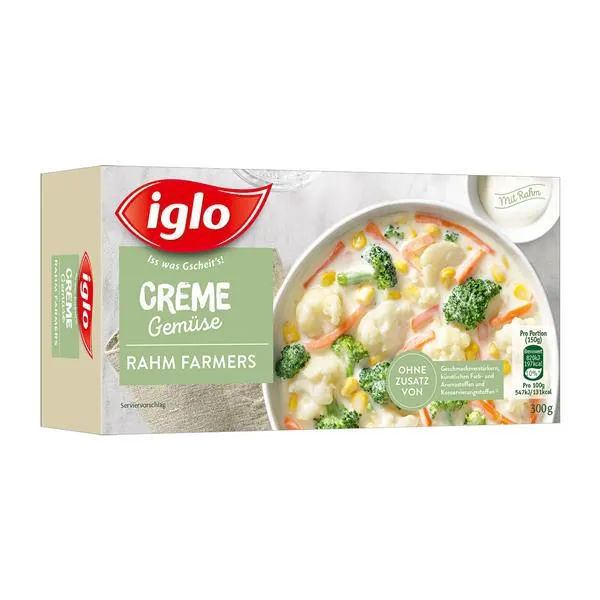 Iglo Cremegemüse Rahm-Farmers