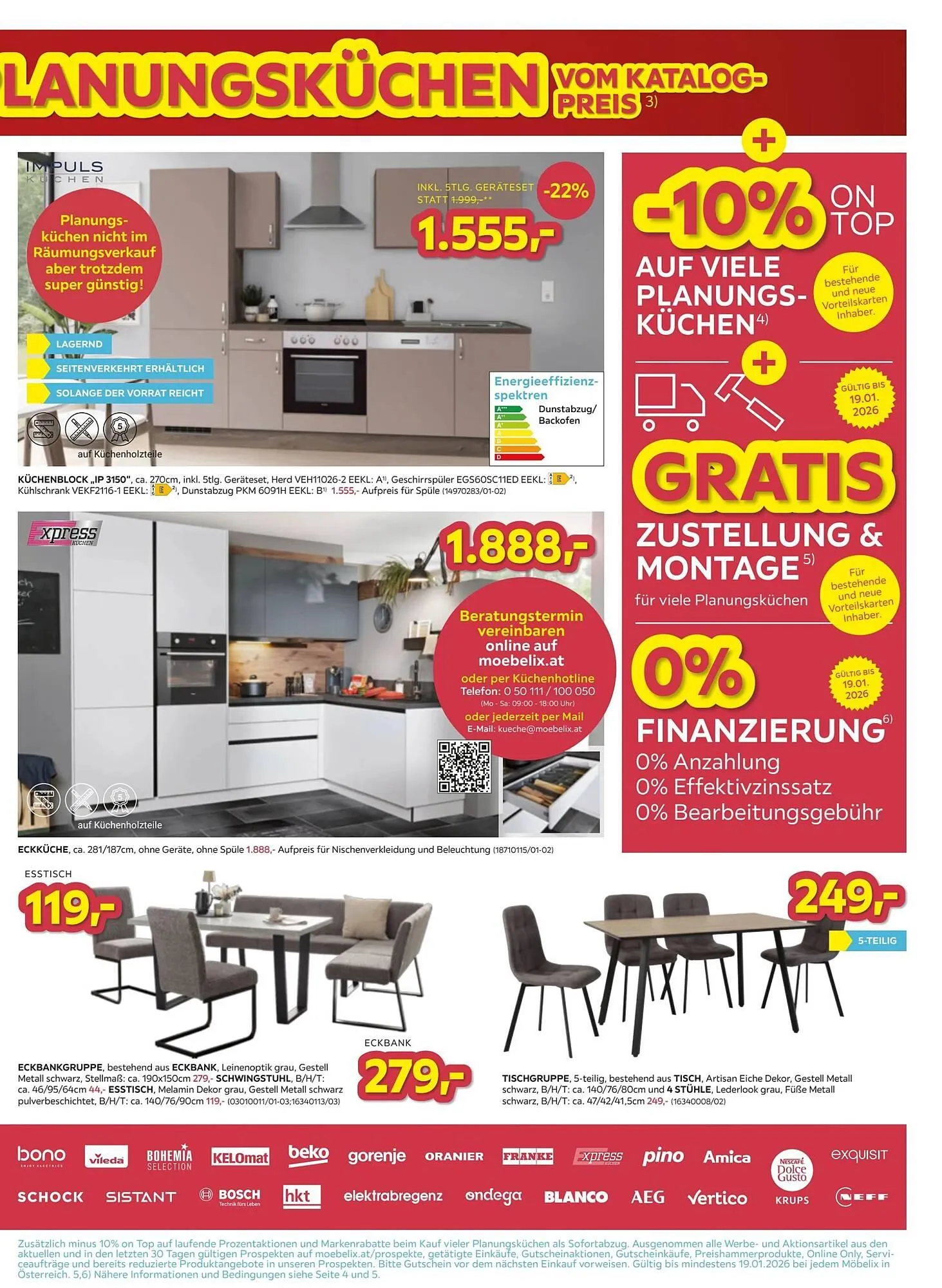 Möbelix Prospekt von 13. Jänner bis 19. Jänner 2026 - Flugblätt seite  3
