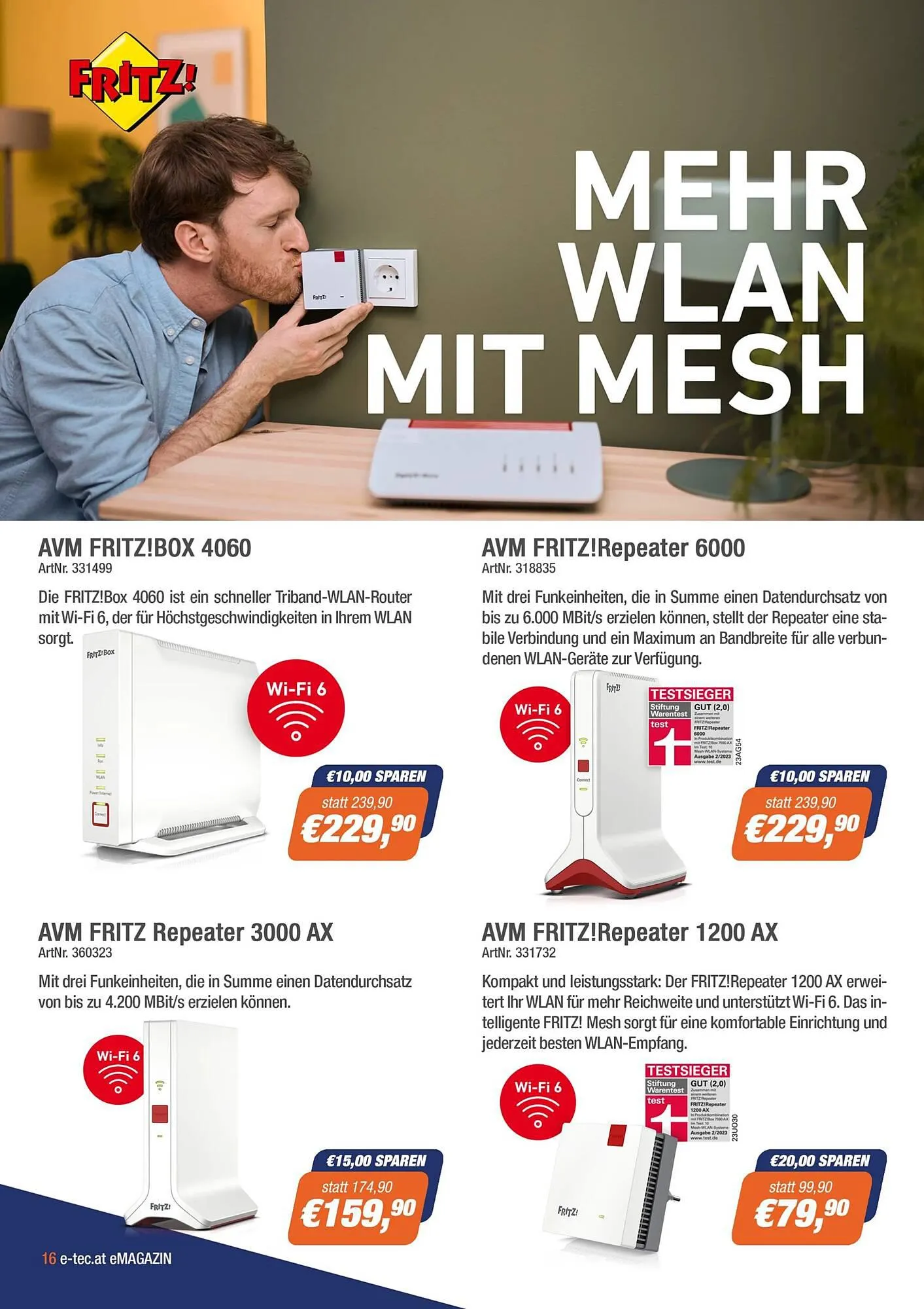 e-tec Flugblatt von 13. Juli bis 31. Juli 2023 - Flugblätt seite 16