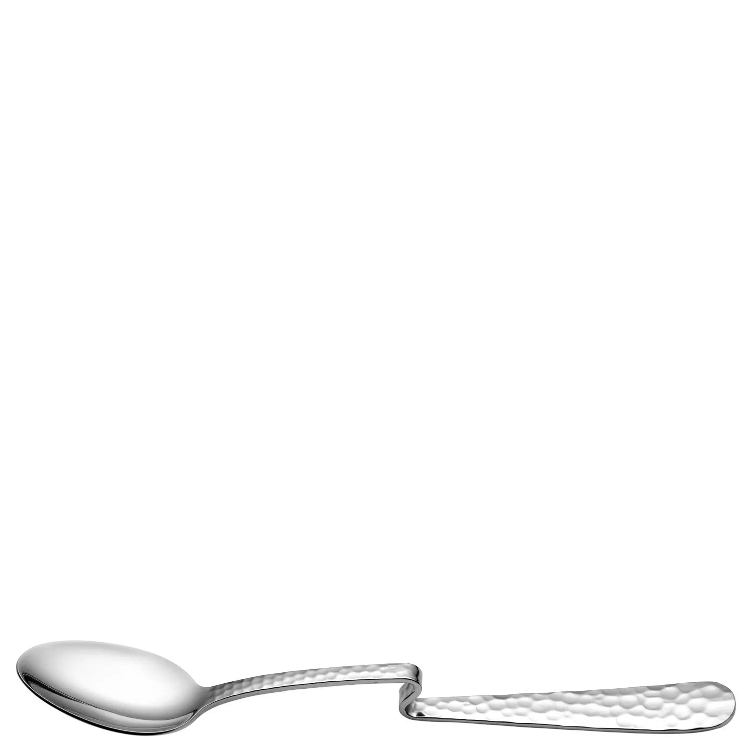 Latte Macchiato Löffel MATERA 19,5 cm silber gebogen