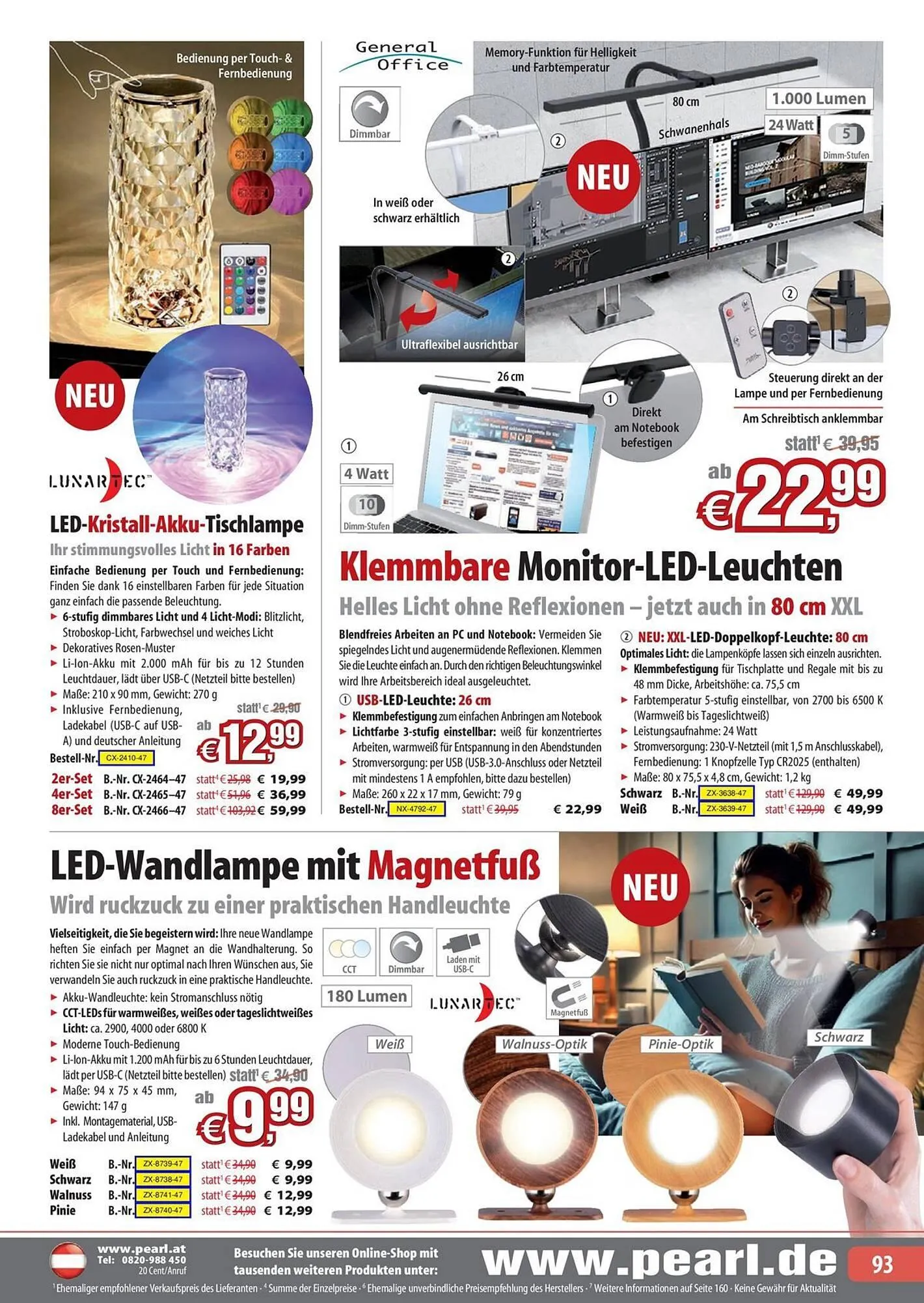 Pearl Flugblatt von 31. August bis 28. September 2024 - Flugblätt seite  93