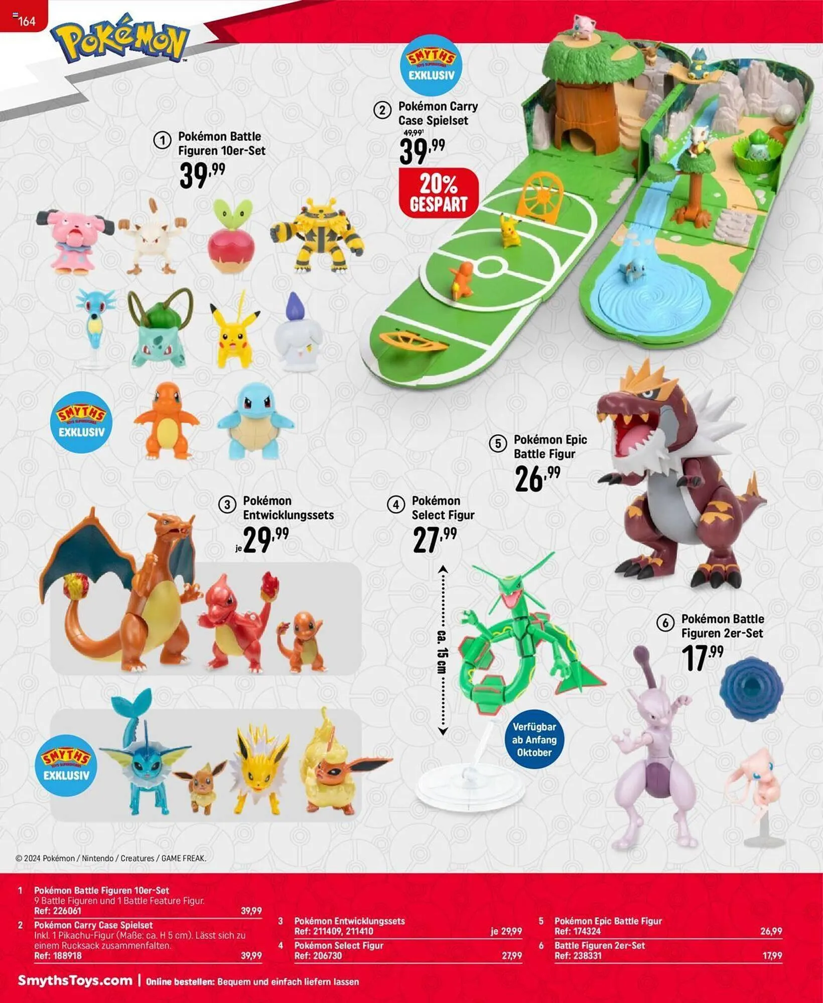 Smyths Toys Flugblatt von 25. September bis 13. Dezember 2024 - Flugblätt seite  164