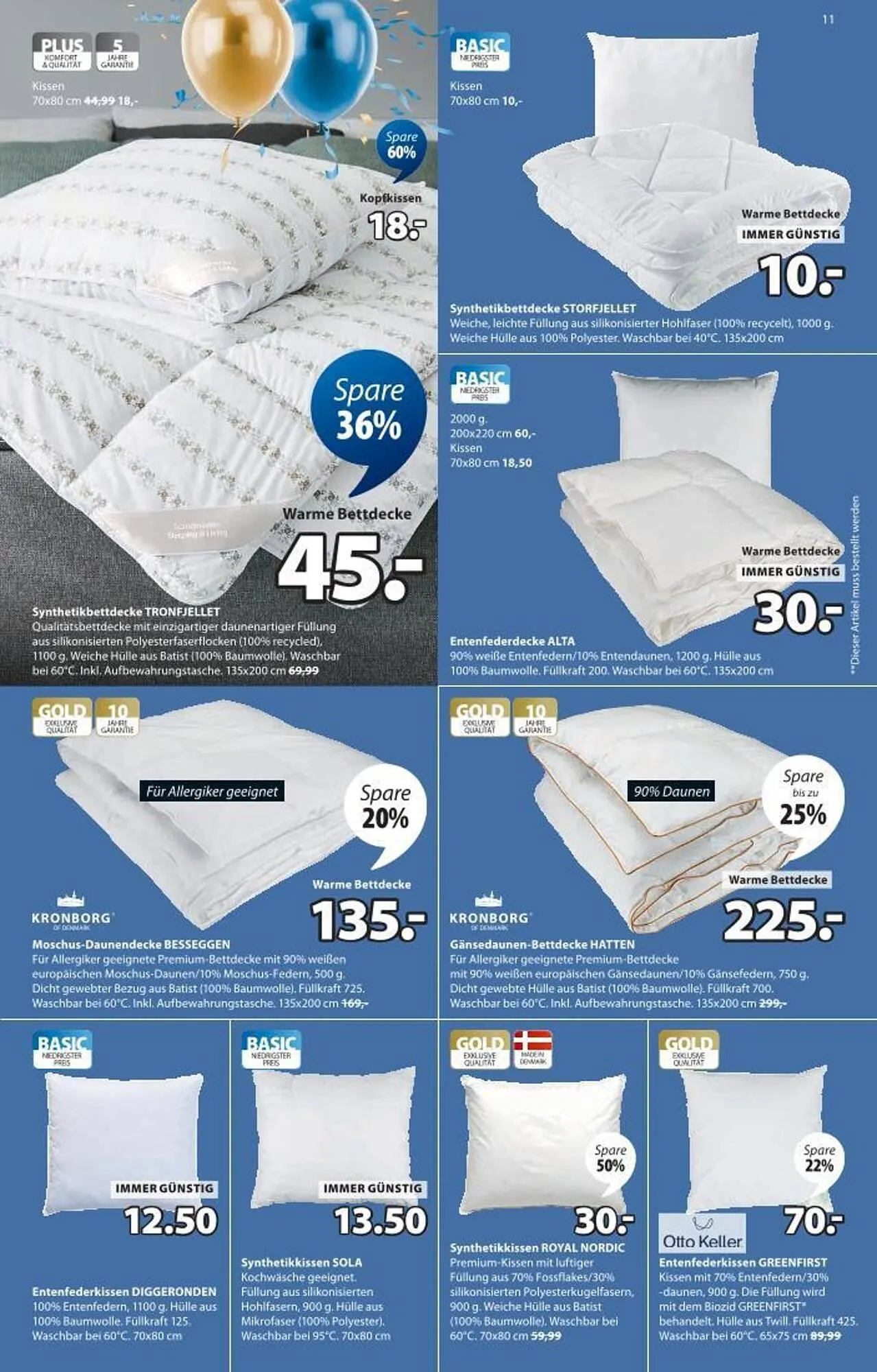 JYSK Flugblatt von 15. Oktober bis 26. Oktober 2025 - Flugblätt seite  11