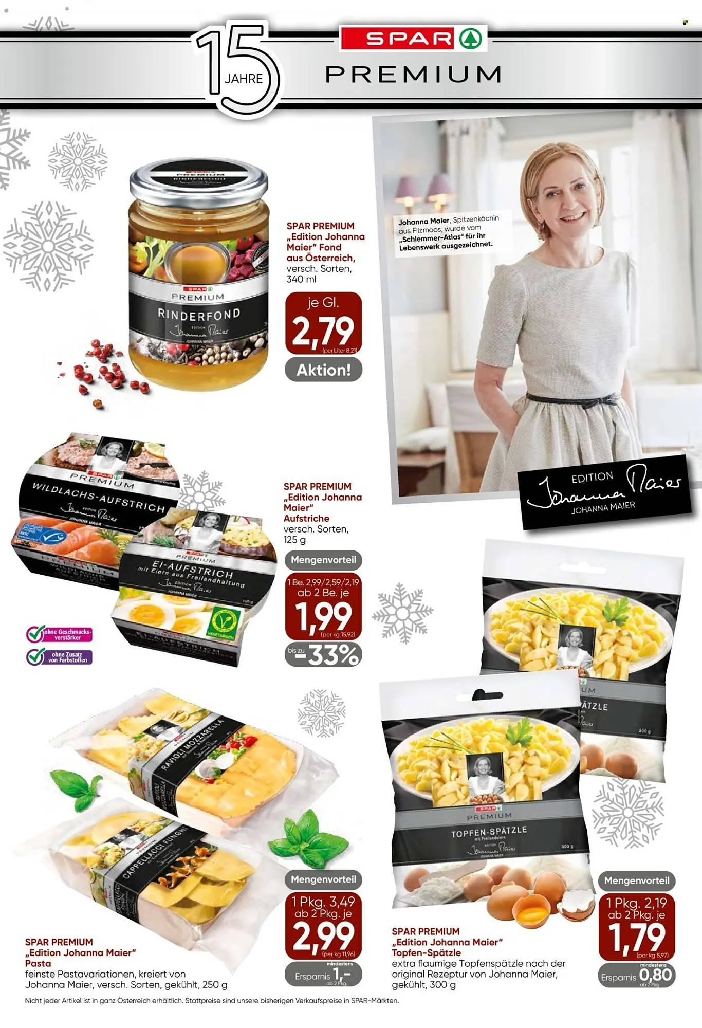 Eurospar Flugblatt von 11. Dezember bis 7. Jänner 2026 - Flugblätt seite  14