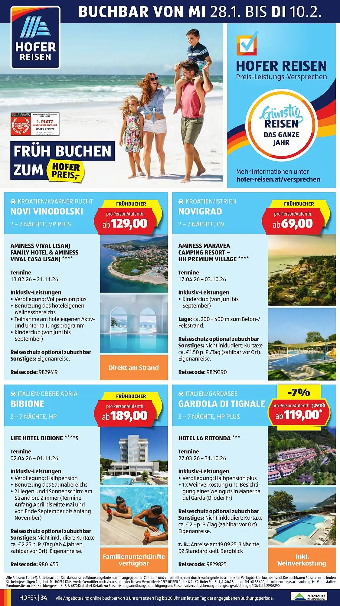 Hofer Flugblatt von 30. Jänner bis 5. Februar 2026 - Flugblätt seite  38