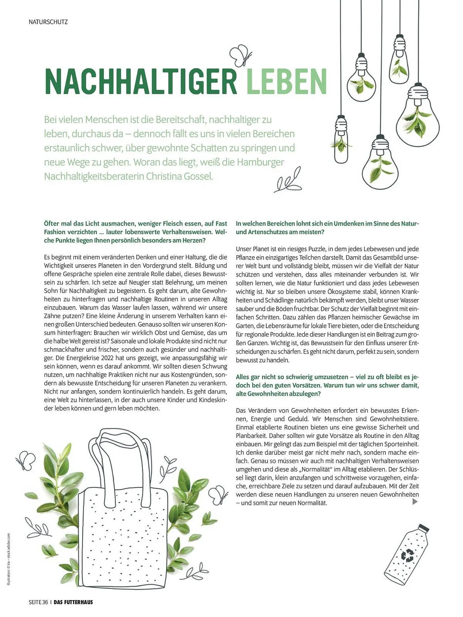 Das Futterhaus Flugblatt von 1. April bis 20. Mai 2024 - Flugblätt seite  36