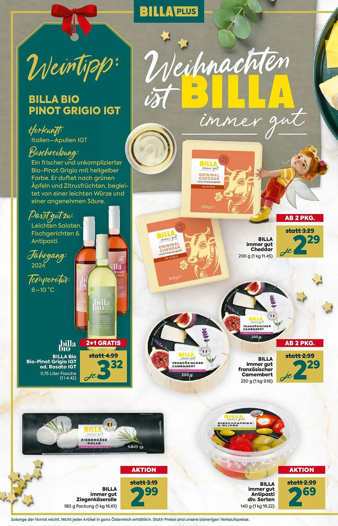 Billa Flugblatt von 27. November bis 24. Dezember 2025 - Flugblätt seite  18