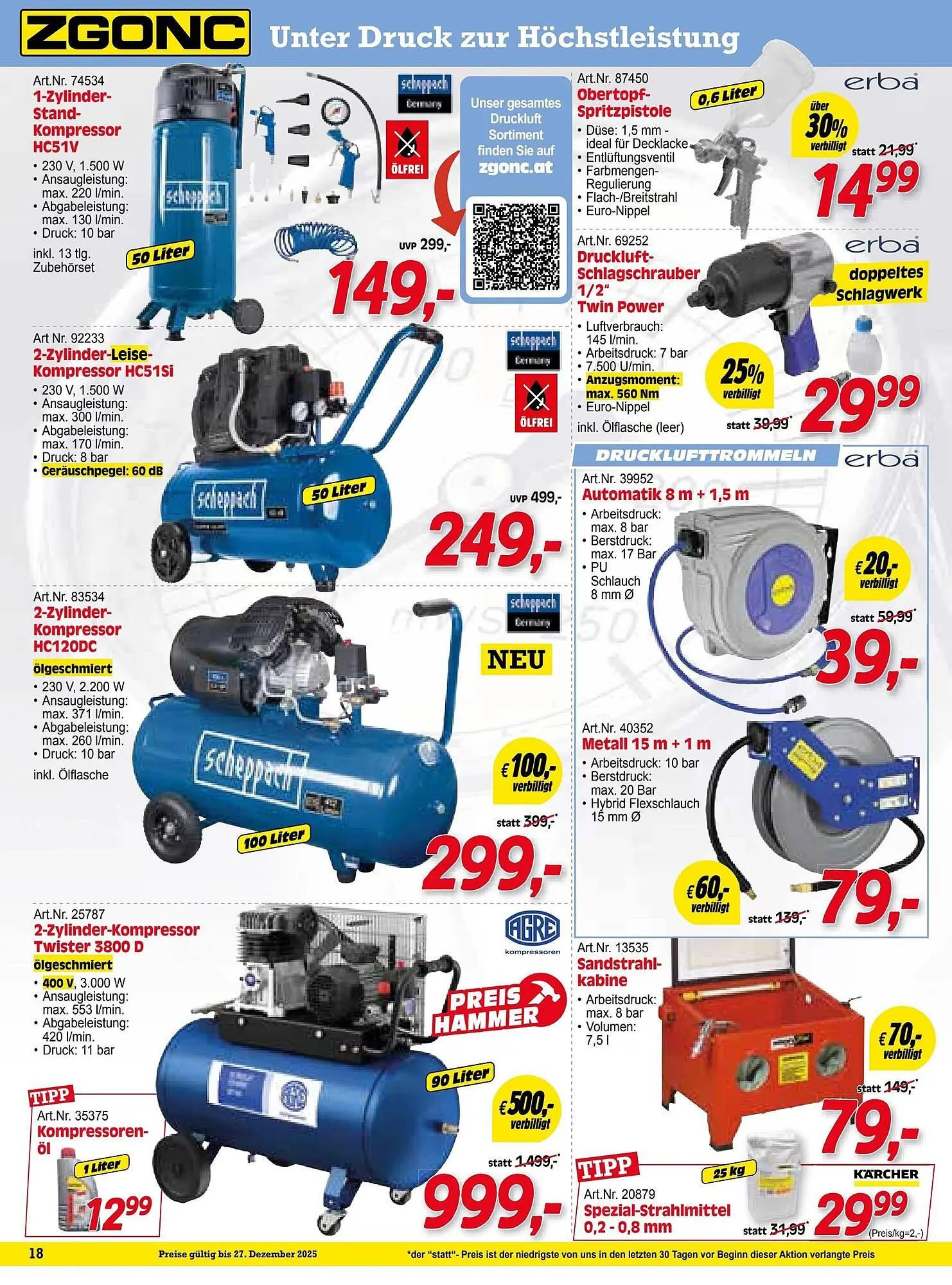 Zgonc Flugblatt von 27. November bis 27. Dezember 2025 - Flugblätt seite  18