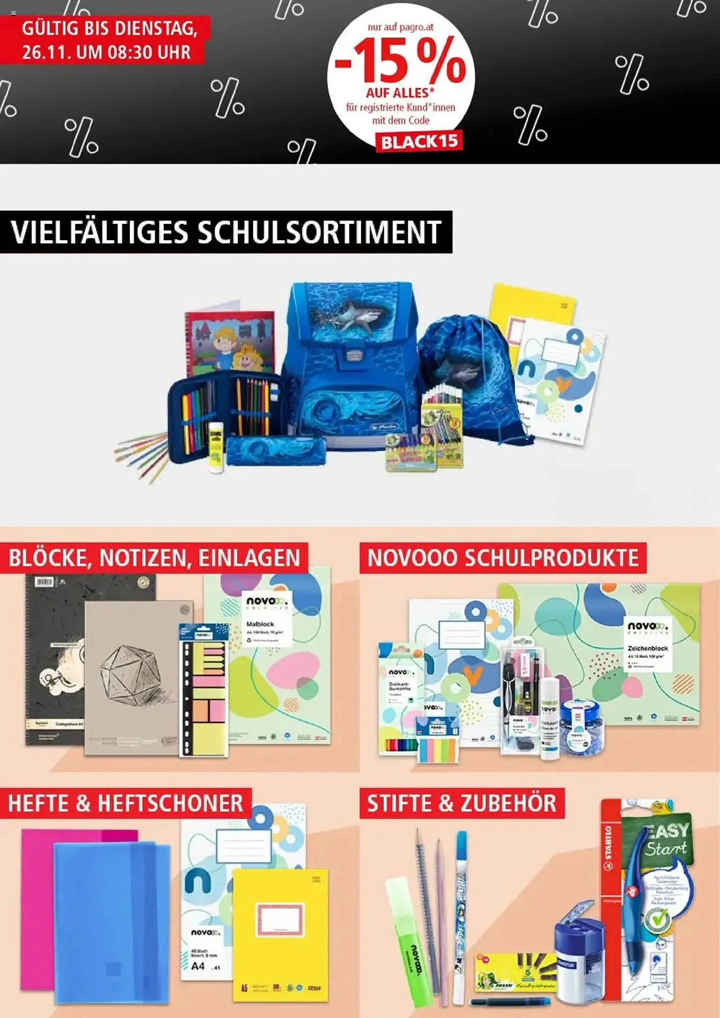 Pagro Diskont Flugblatt von 25. November bis 26. November 2024 - Flugblätt seite 3