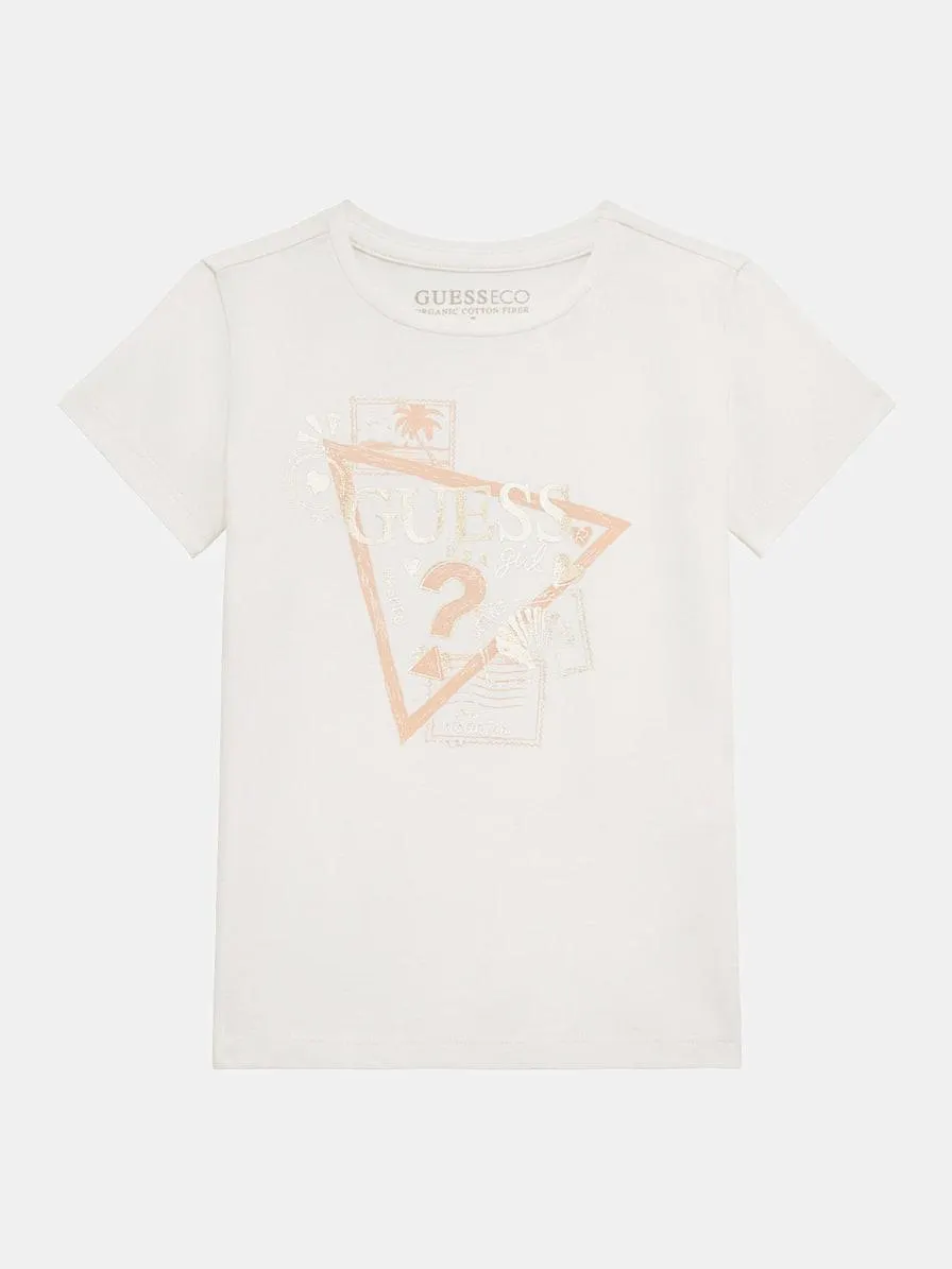 T-shirt stretch frontlogo