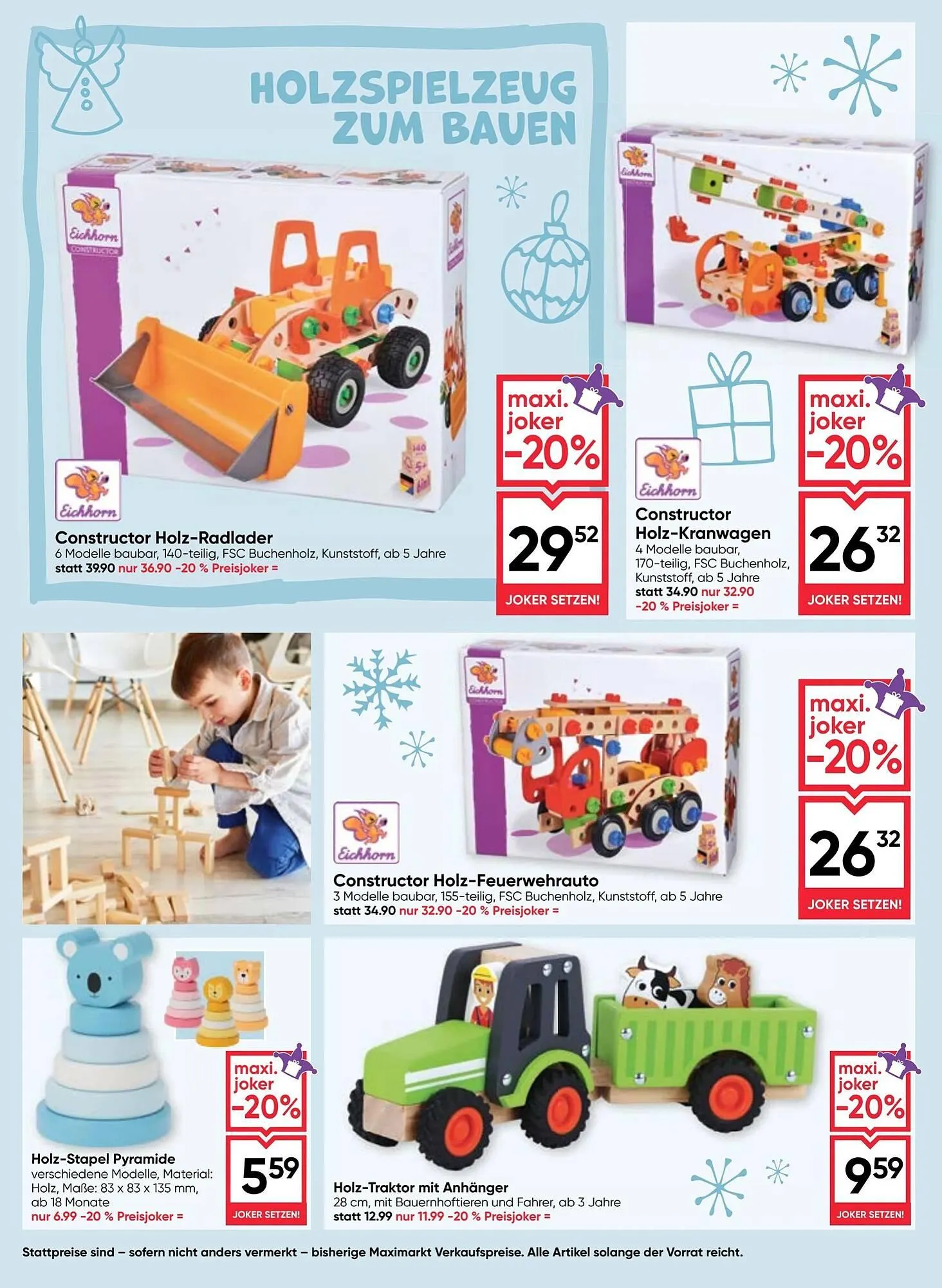 Maximarkt Flugblatt von 30. Oktober bis 24. Dezember 2025 - Flugblätt seite 22