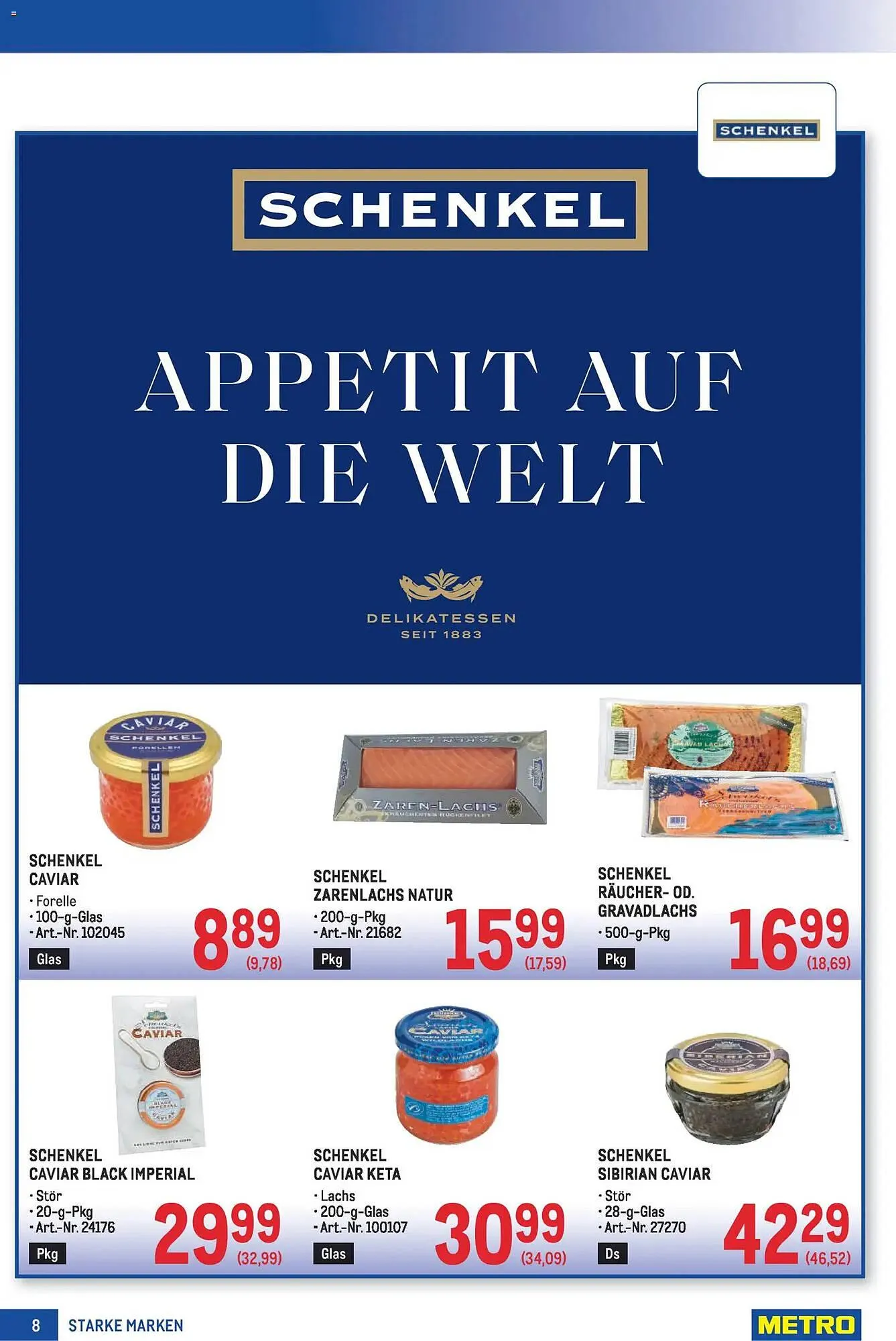 Metro Flugblatt von 27. November bis 10. Dezember 2025 - Flugblätt seite  8