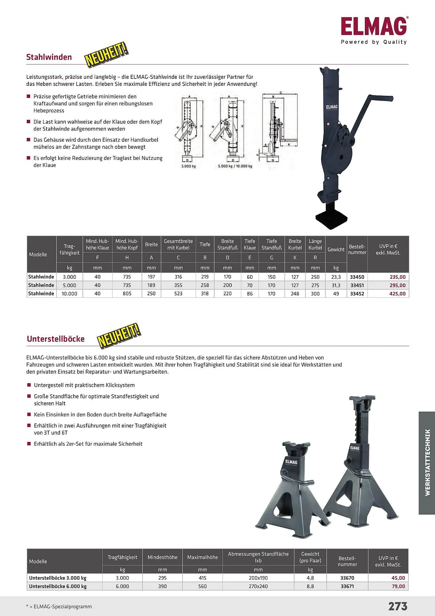 Salzburger Lagerhaus Flugblatt von 23. April bis 31. Dezember 2025 - Flugblätt seite  273