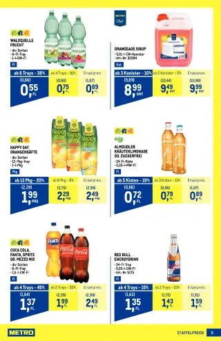 METRO Flugblatt Food - Metro Profi von 3. September bis 16. September 2026 - Flugblätt seite  5