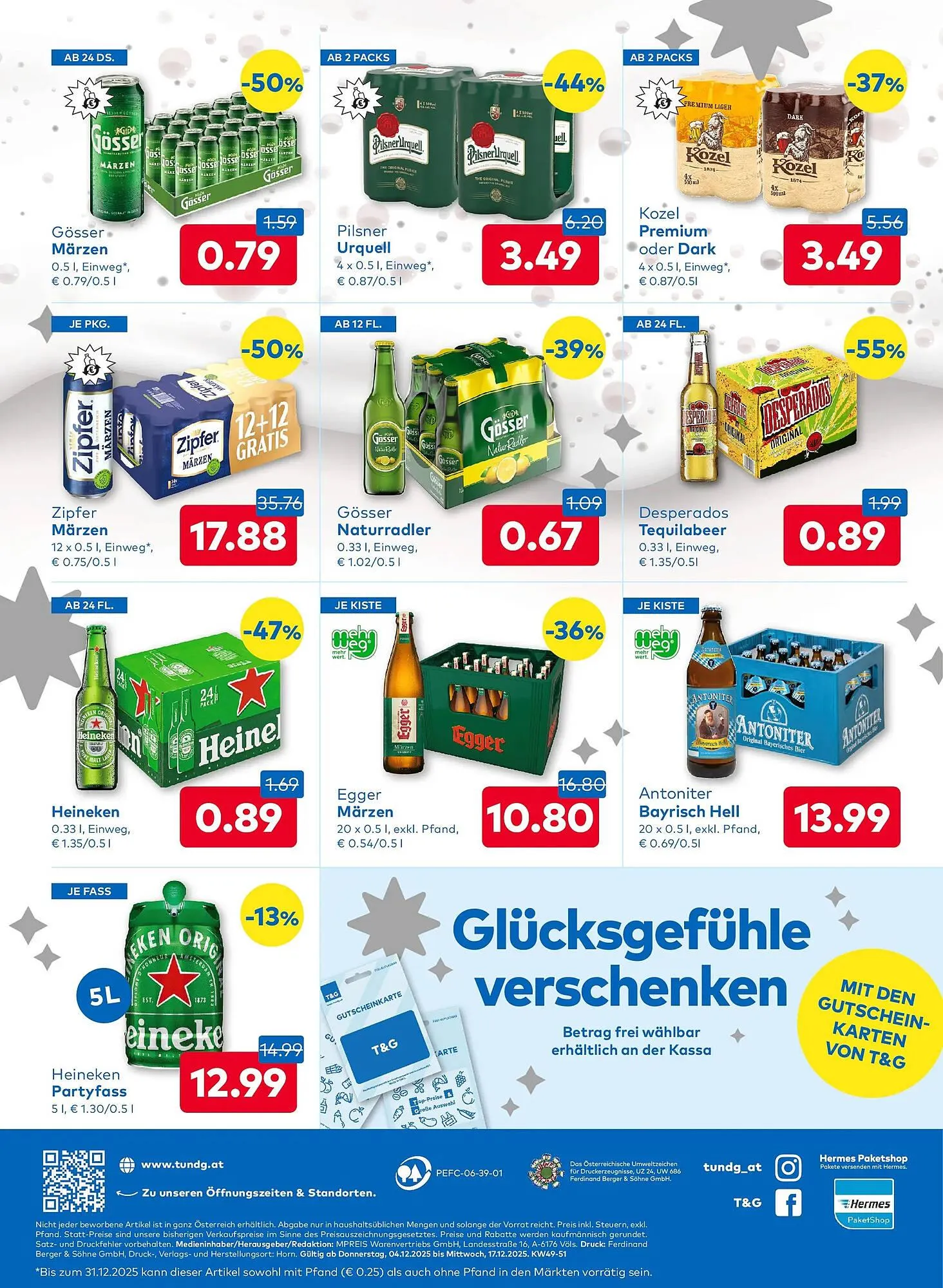 T&G Flugblatt von 4. Dezember bis 17. Dezember 2025 - Flugblätt seite  8