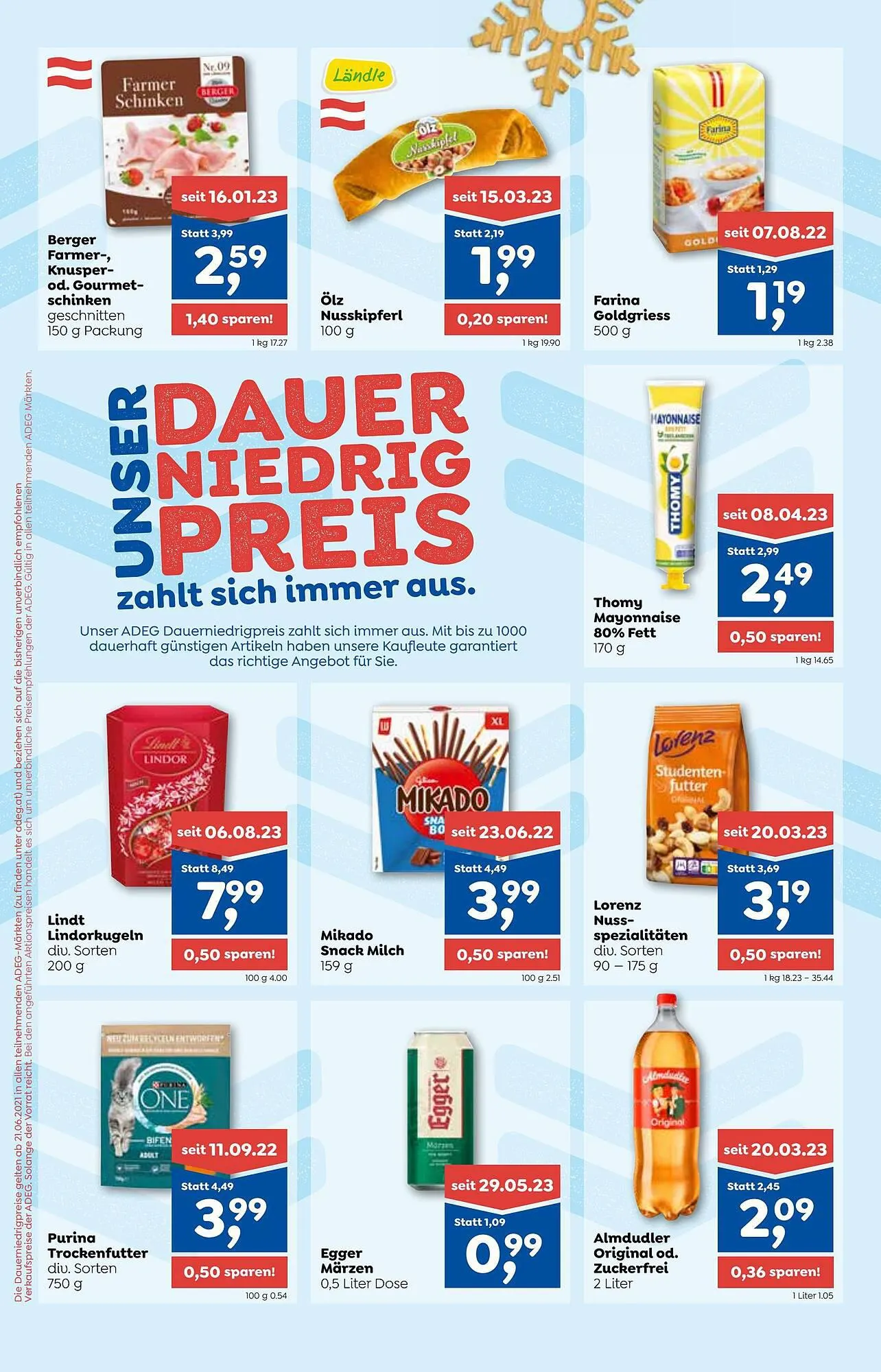 ADEG Flugblatt von 4. Dezember bis 9. Dezember 2023 - Flugblätt seite  6