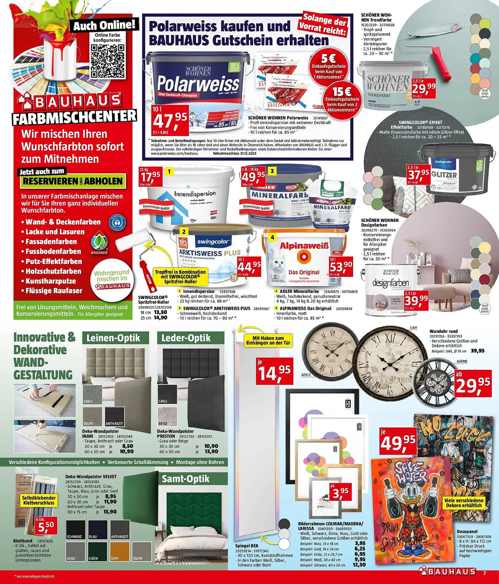 Bauhaus Flugblatt von 3. Dezember bis 31. Dezember 2025 - Flugblätt seite 7
