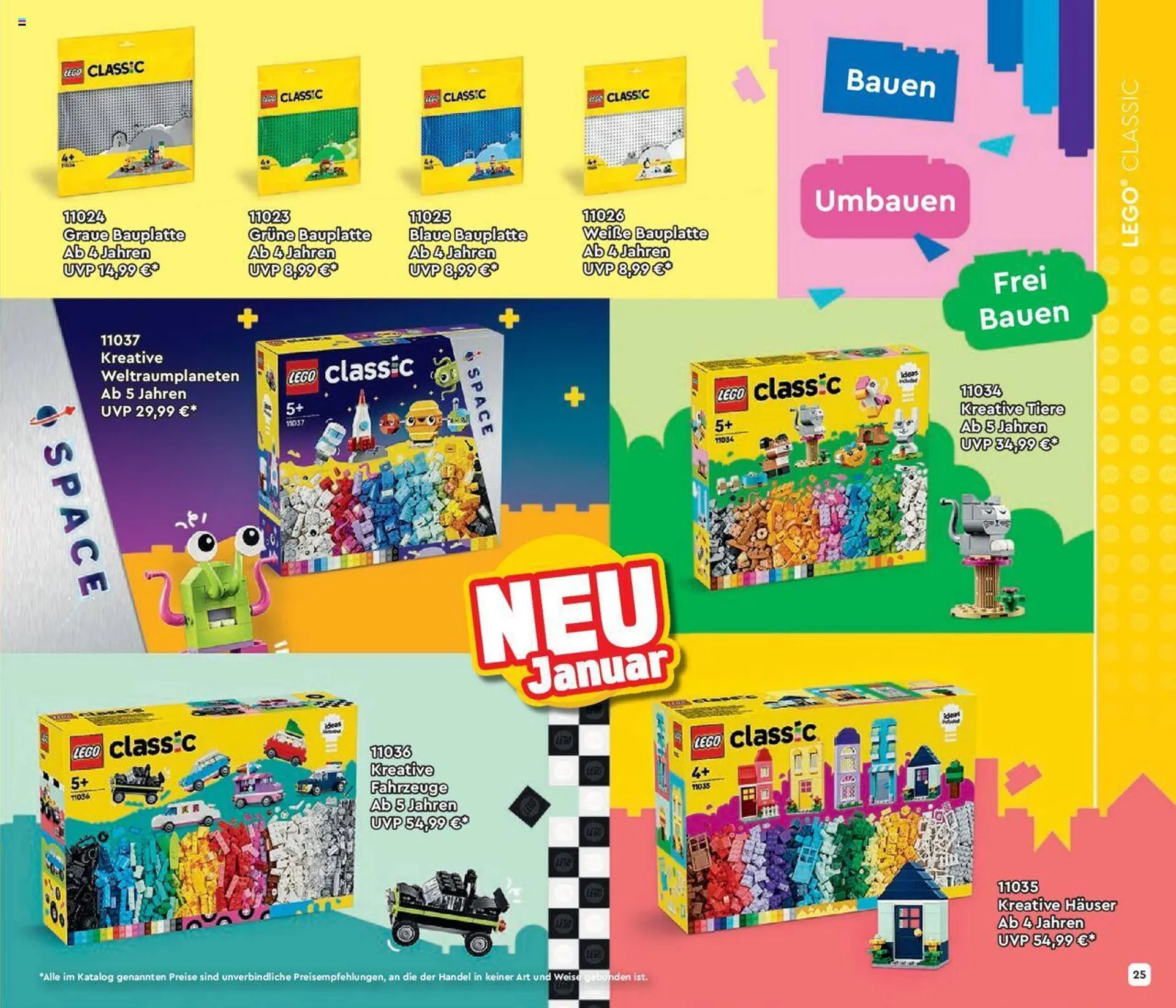 Lego Flugblatt von 4. Jänner bis 30. Juni 2024 - Flugblätt seite 25