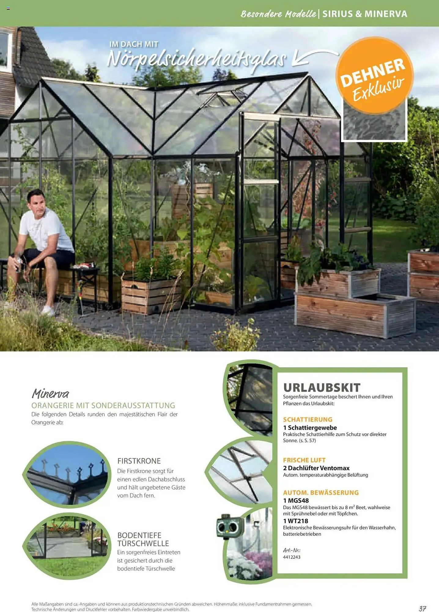 Dehner Prospekt von 1. Januar bis 31. Dezember 2025 - Prospekt seite 37