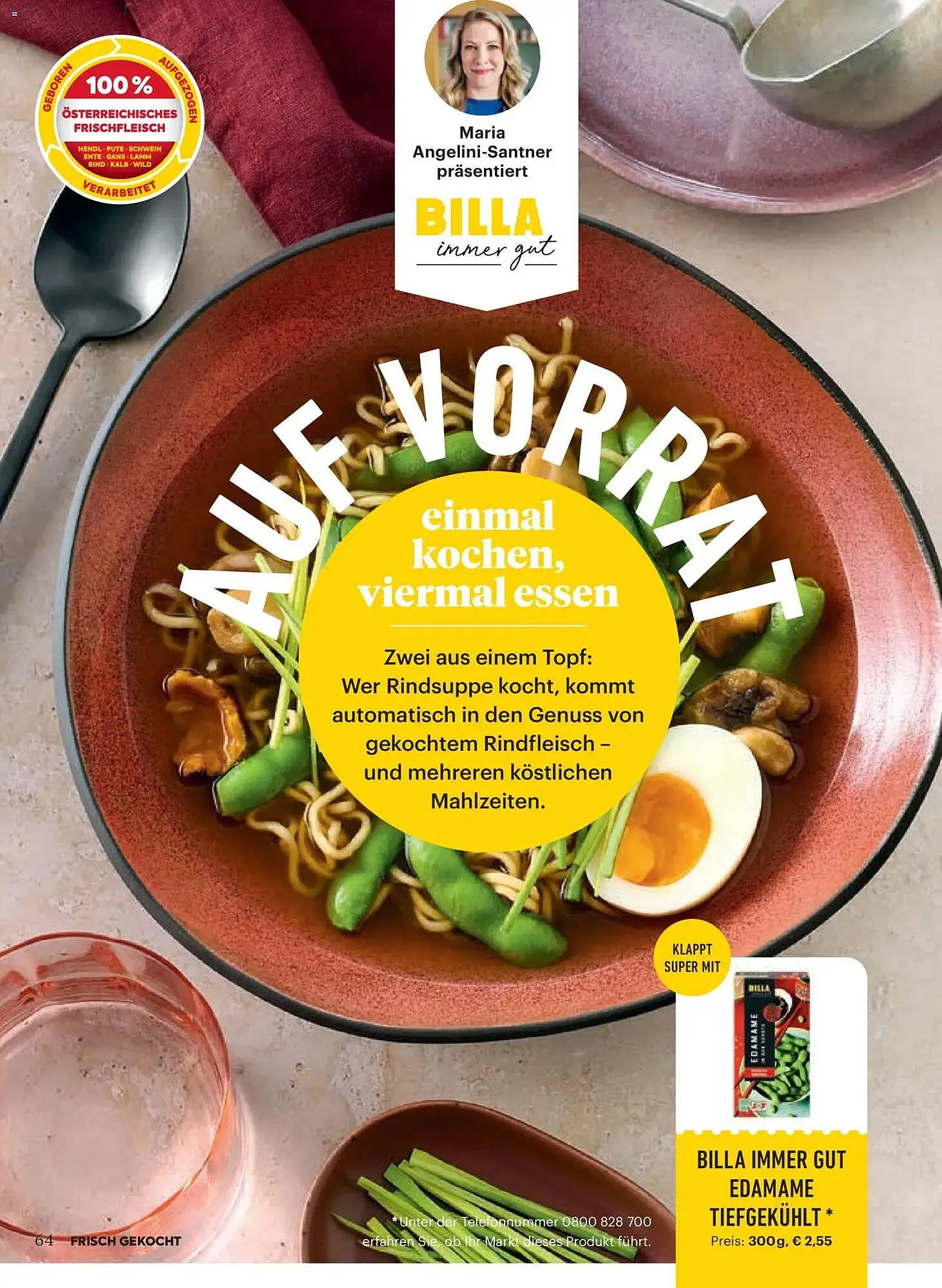 Billa Flugblatt von 1. März bis 30. April 2026 - Flugblätt seite  62