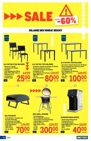 METRO Flugblatt Food - Profi von 9. Juli bis 22. Juli 2026 - Flugblätt seite 60