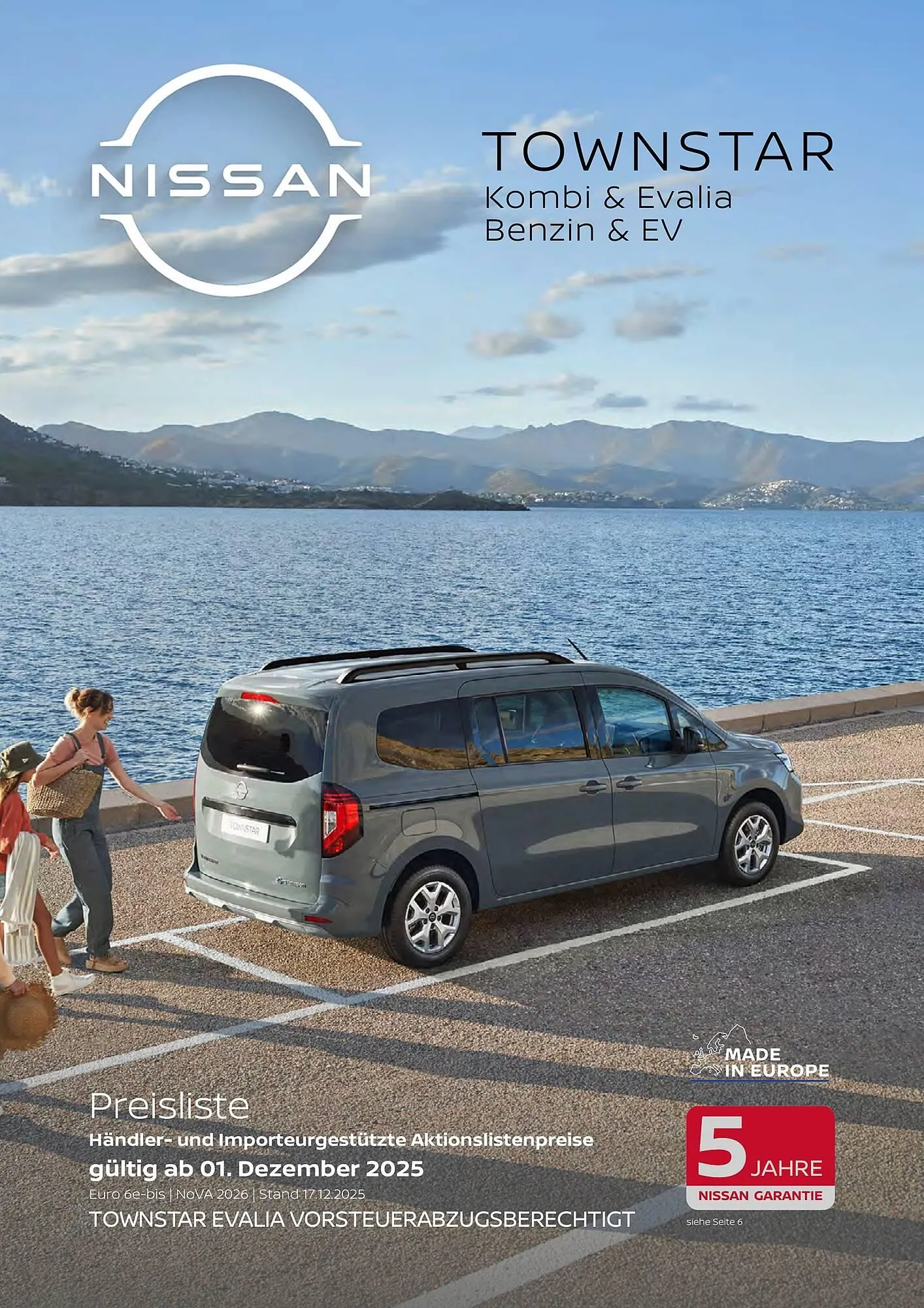 Nissan Flugblatt von 1. Dezember bis 6. Juli 2026 - Flugblätt seite  1