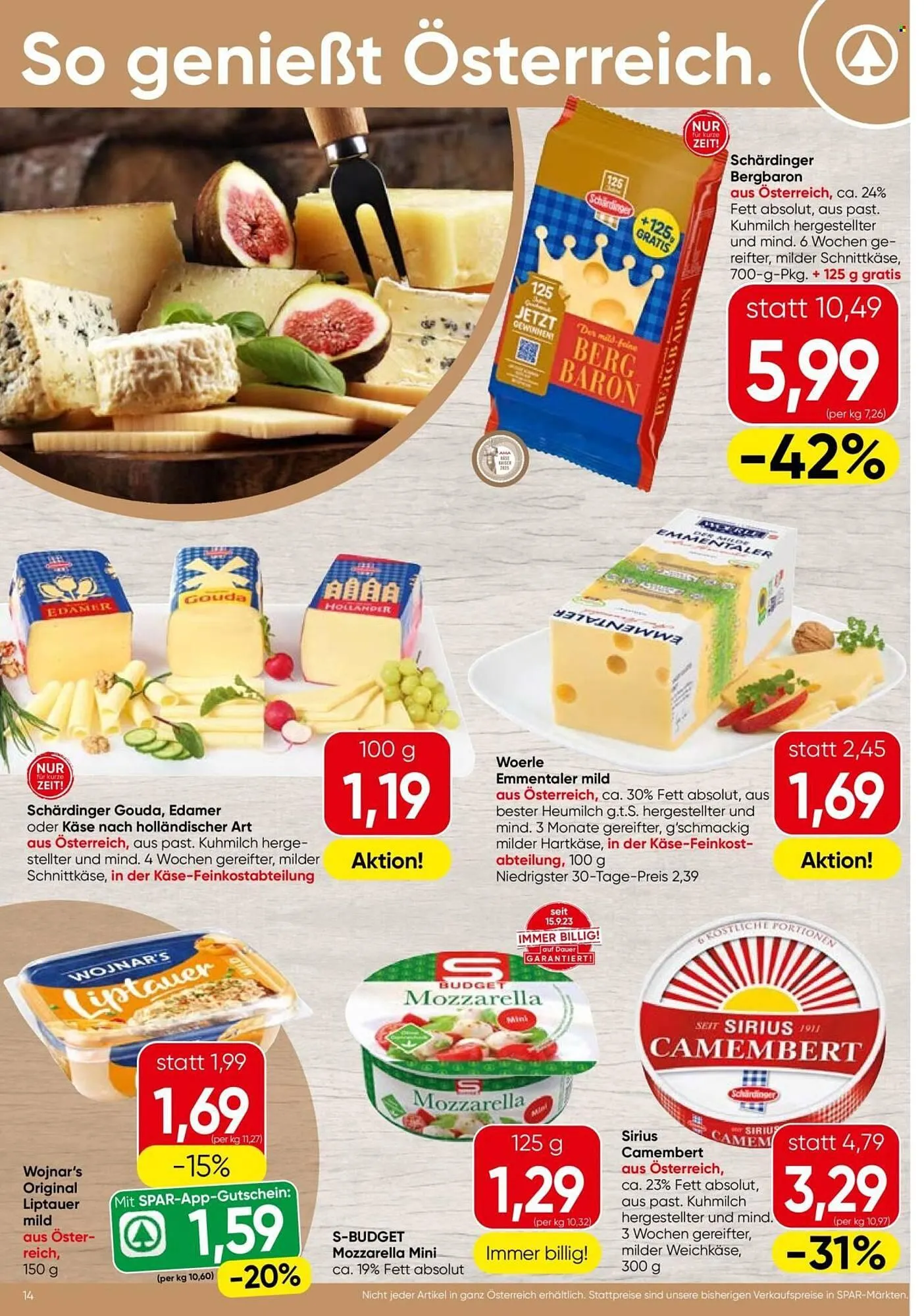 Eurospar Flugblatt von 23. Oktober bis 5. November 2025 - Flugblätt seite  14