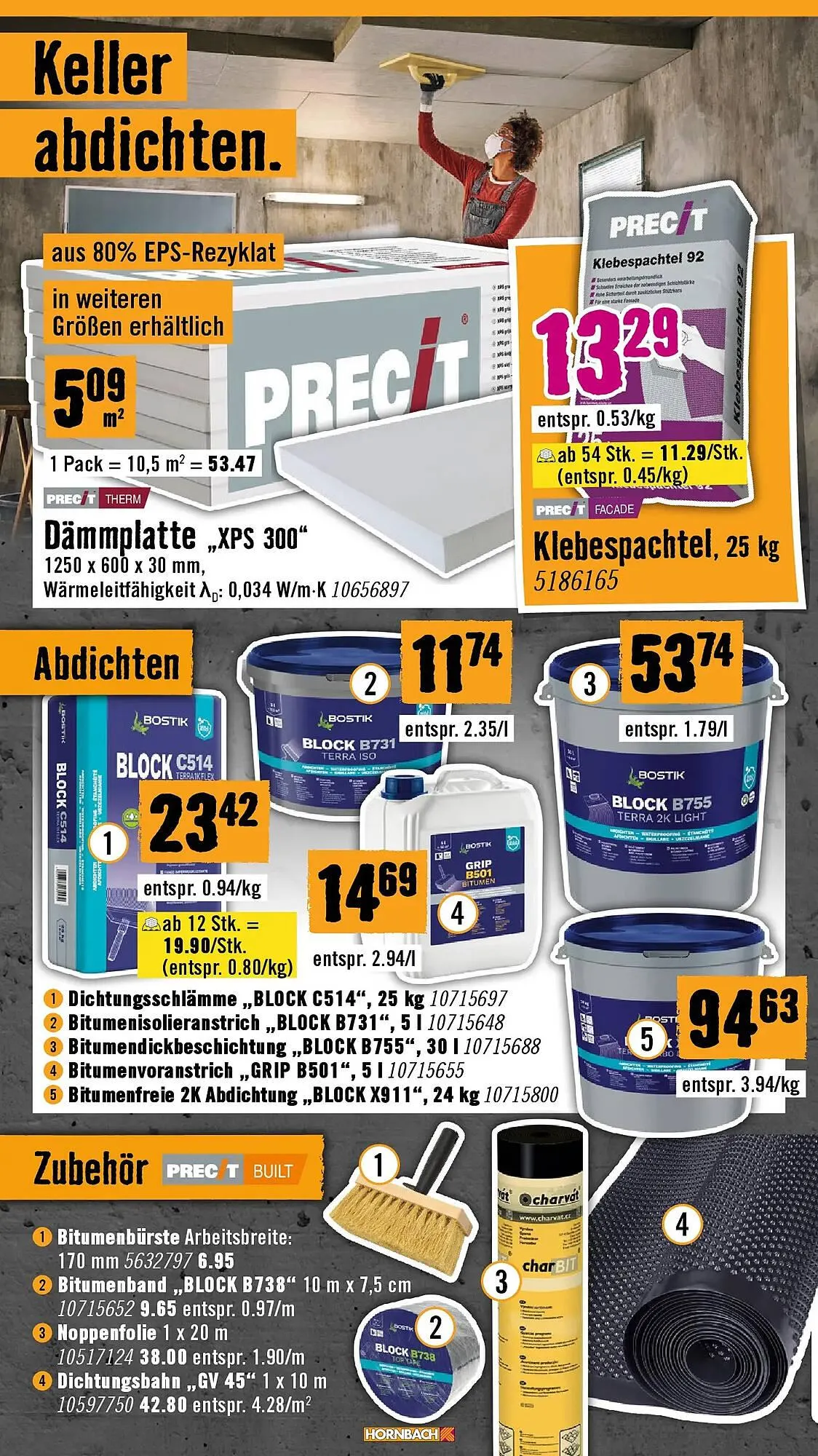 Hornbach Flugblatt von 4. März bis 1. April 2026 - Flugblätt seite  34