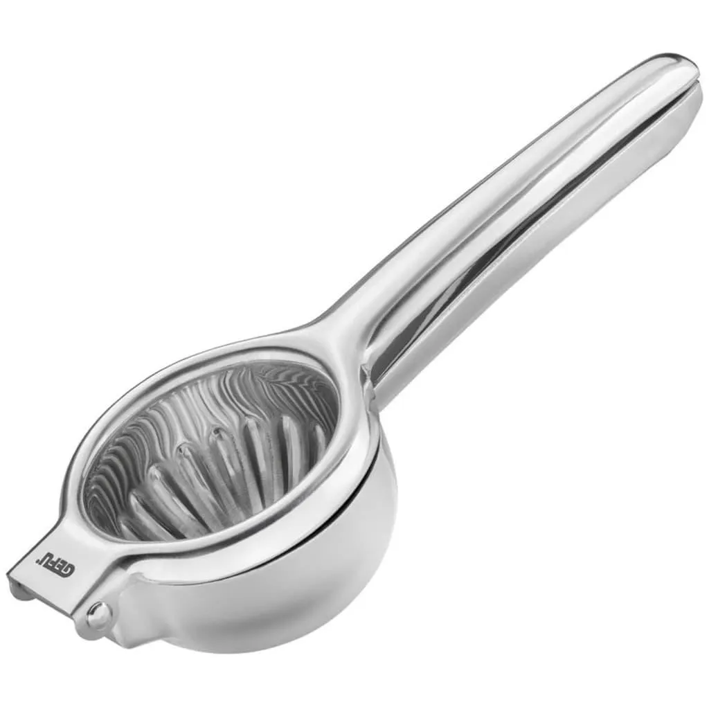 GEFU Zitruspresse »LEMON« effizientes Hebelprinzip, tropffreier Ausguss, Edelstahl