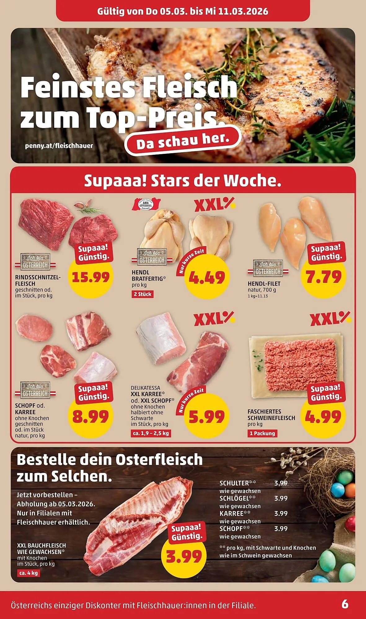 PENNY Flugblatt von 5. März bis 11. März 2026 - Flugblätt seite  6