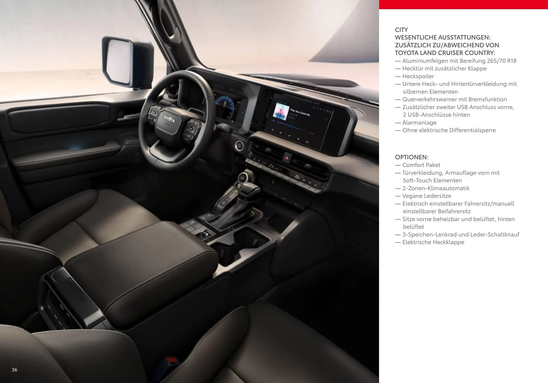 Toyota Flugblatt von 1. April bis 20. Oktober 2026 - Flugblätt seite 36