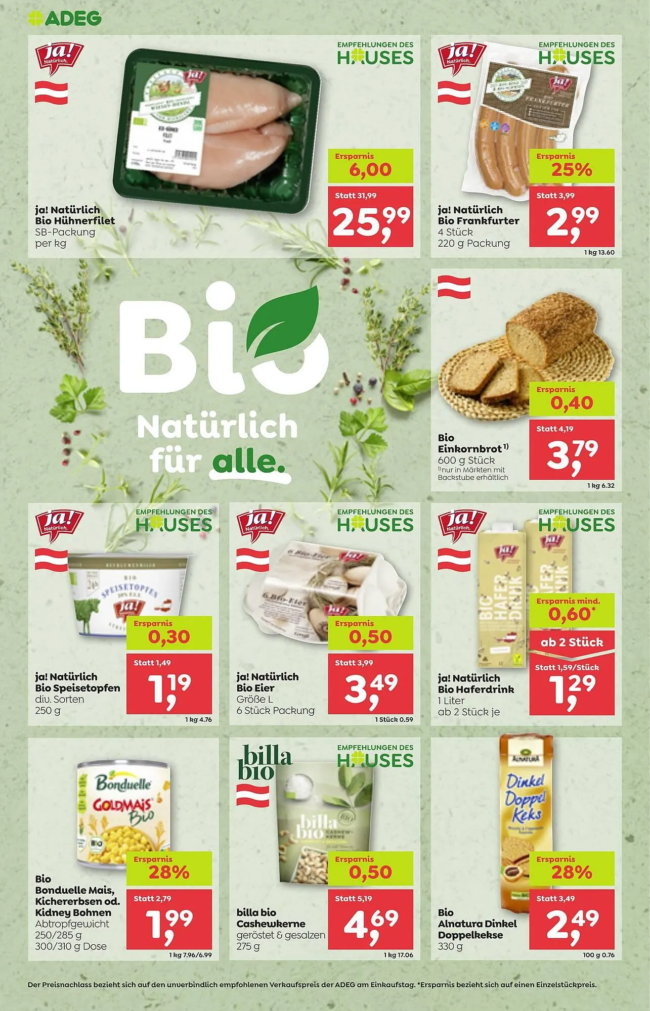 ADEG Flugblatt von 6. November bis 12. November 2025 - Flugblätt seite 6