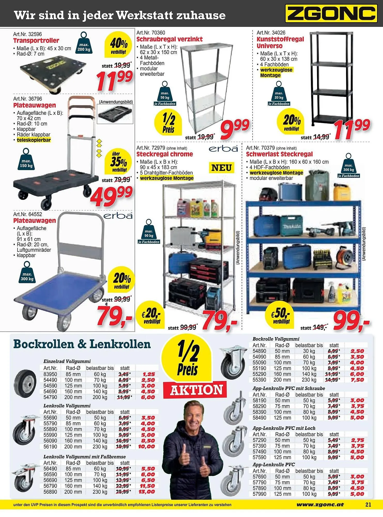 Zgonc Flugblatt von 1. Jänner bis 26. Jänner 2026 - Flugblätt seite  21