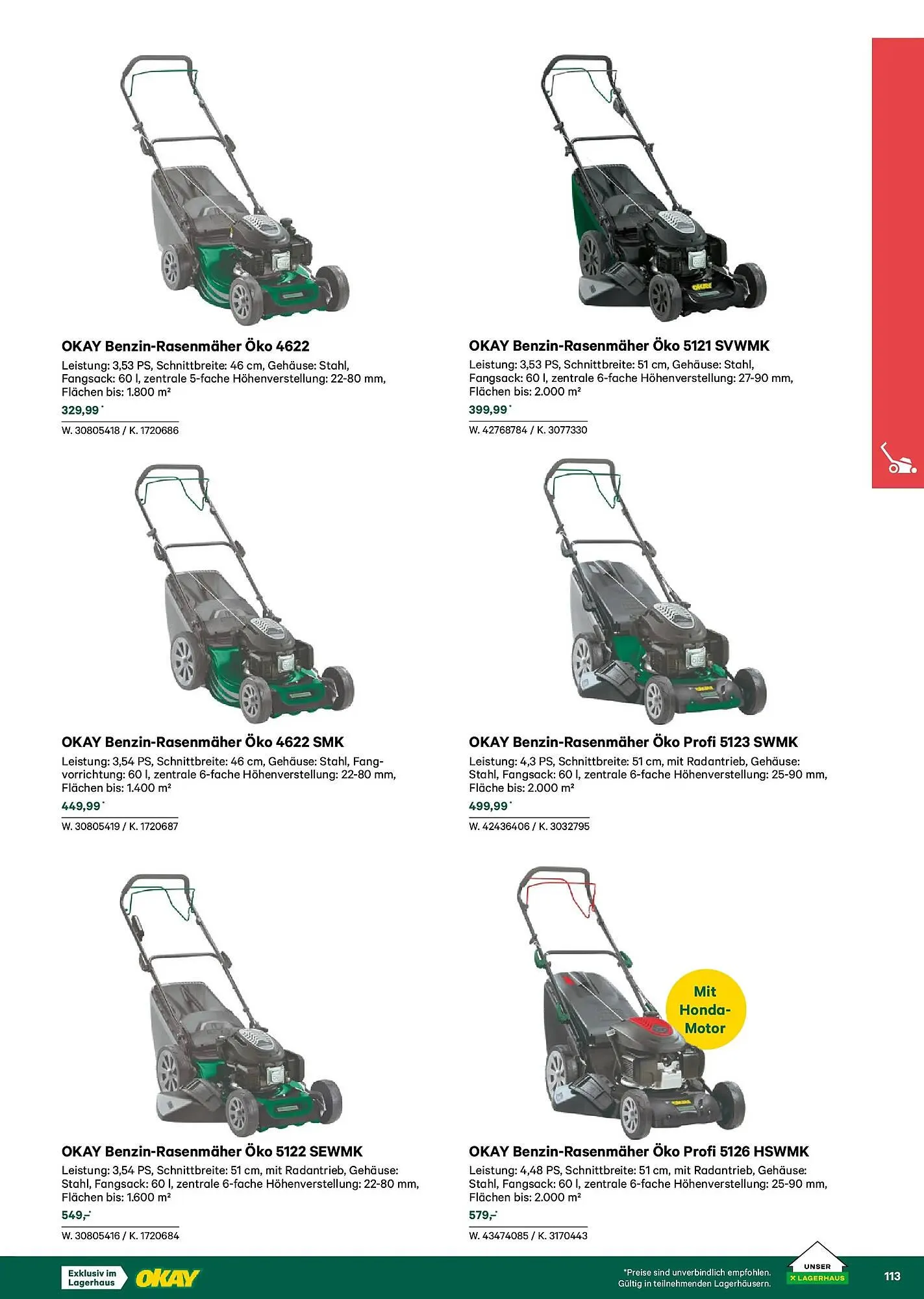 Lagerhaus Flugblatt von 22. Februar bis 31. Mai 2026 - Flugblätt seite  113