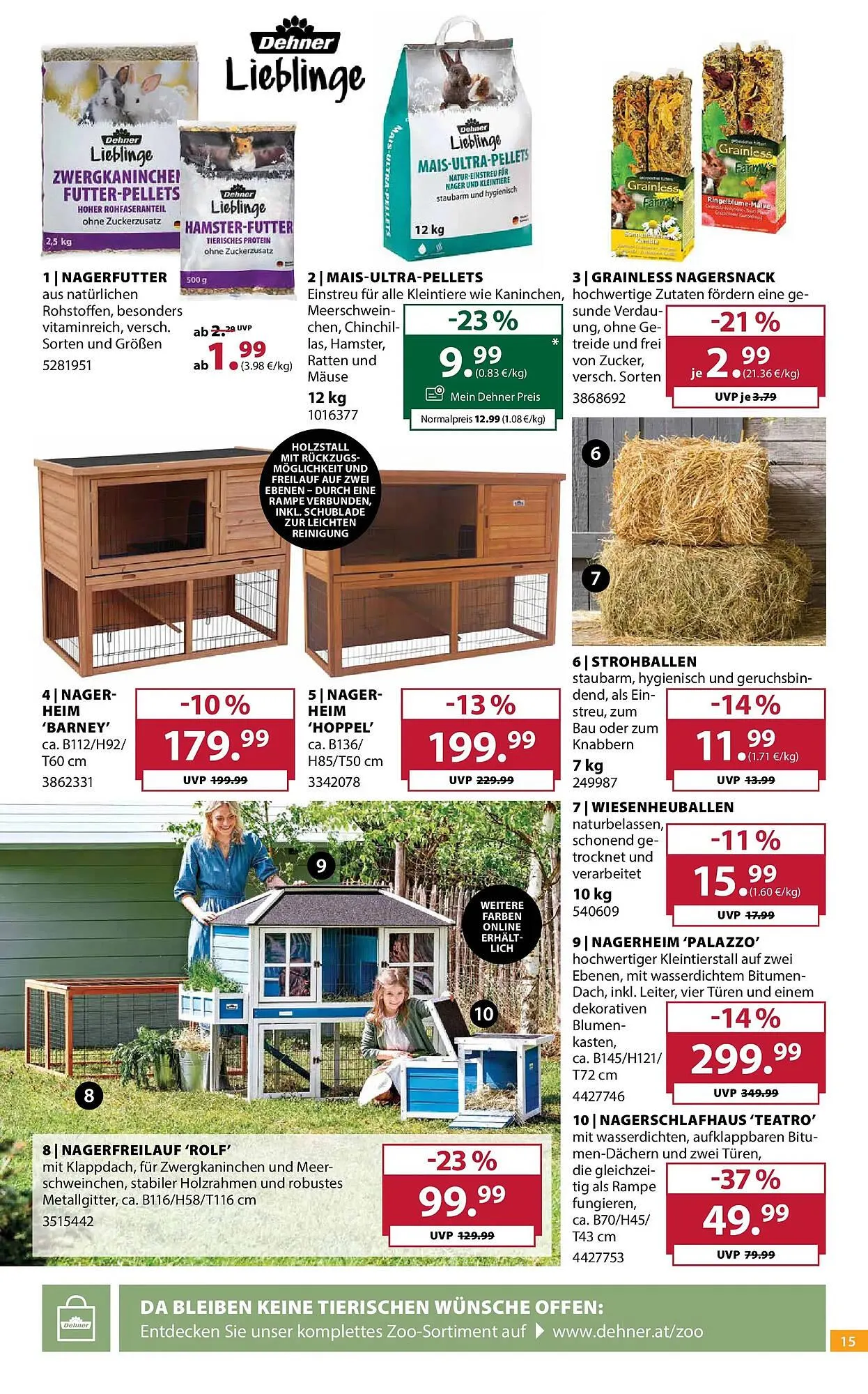 Dehner Flugblatt von 8. April bis 13. April 2026 - Flugblätt seite 15