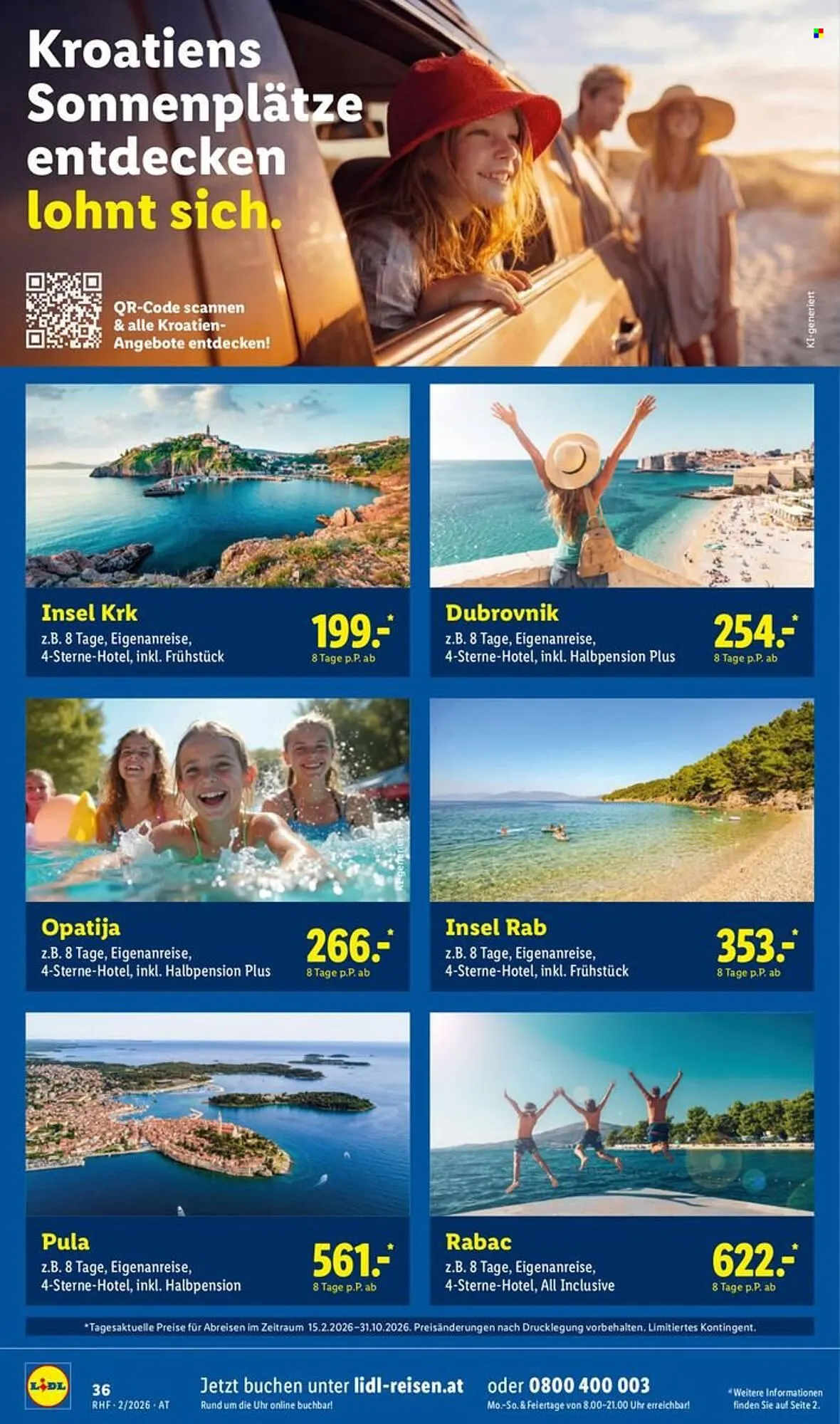 Lidl Flugblatt von 31. Jänner bis 28. Februar 2026 - Flugblätt seite  36