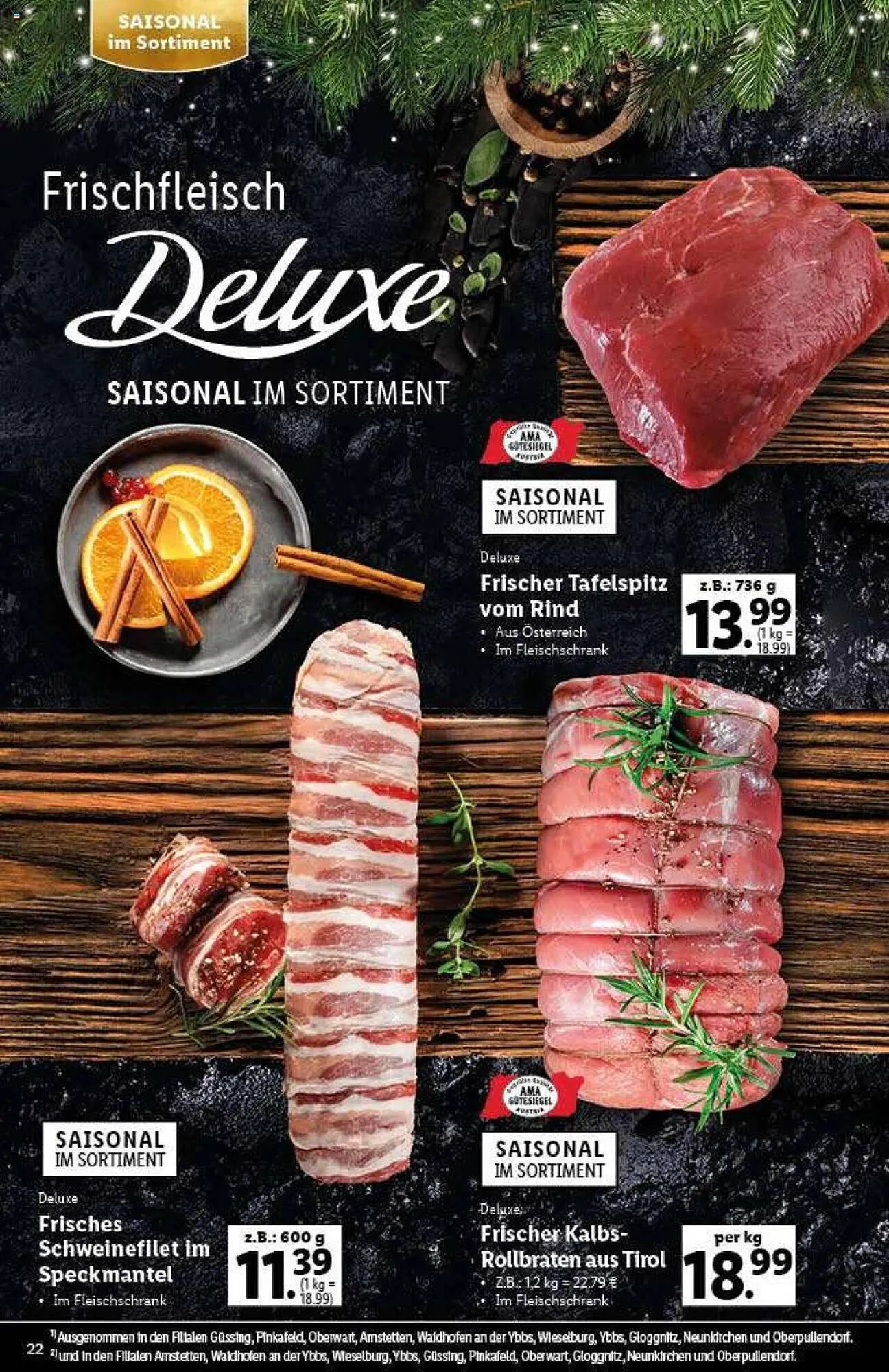 Lidl Flugblatt von 9. November bis 21. Dezember 2023 - Flugblätt seite  22