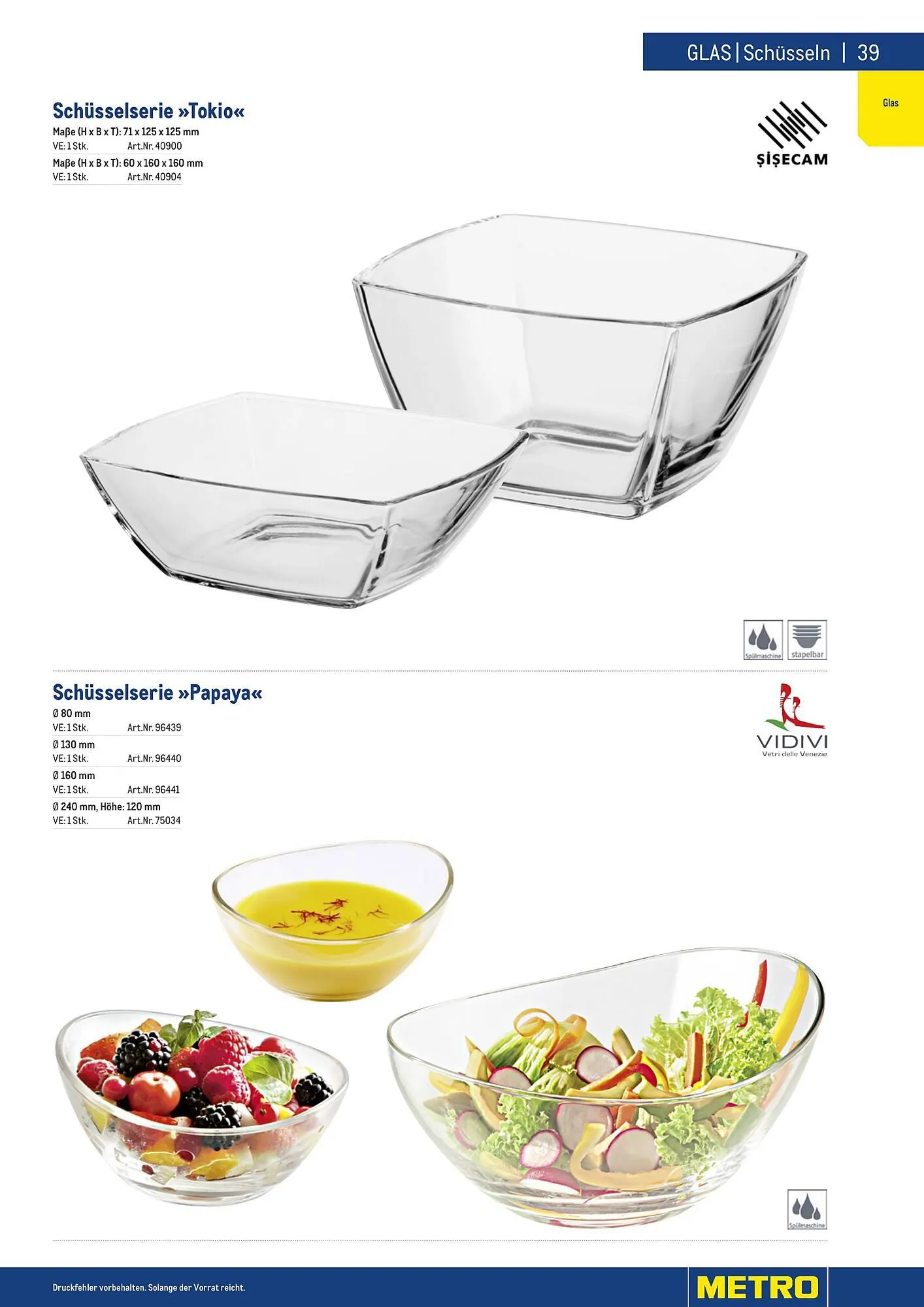 Metro Flugblatt von 25. März bis 31. Dezember 2026 - Flugblätt seite 39