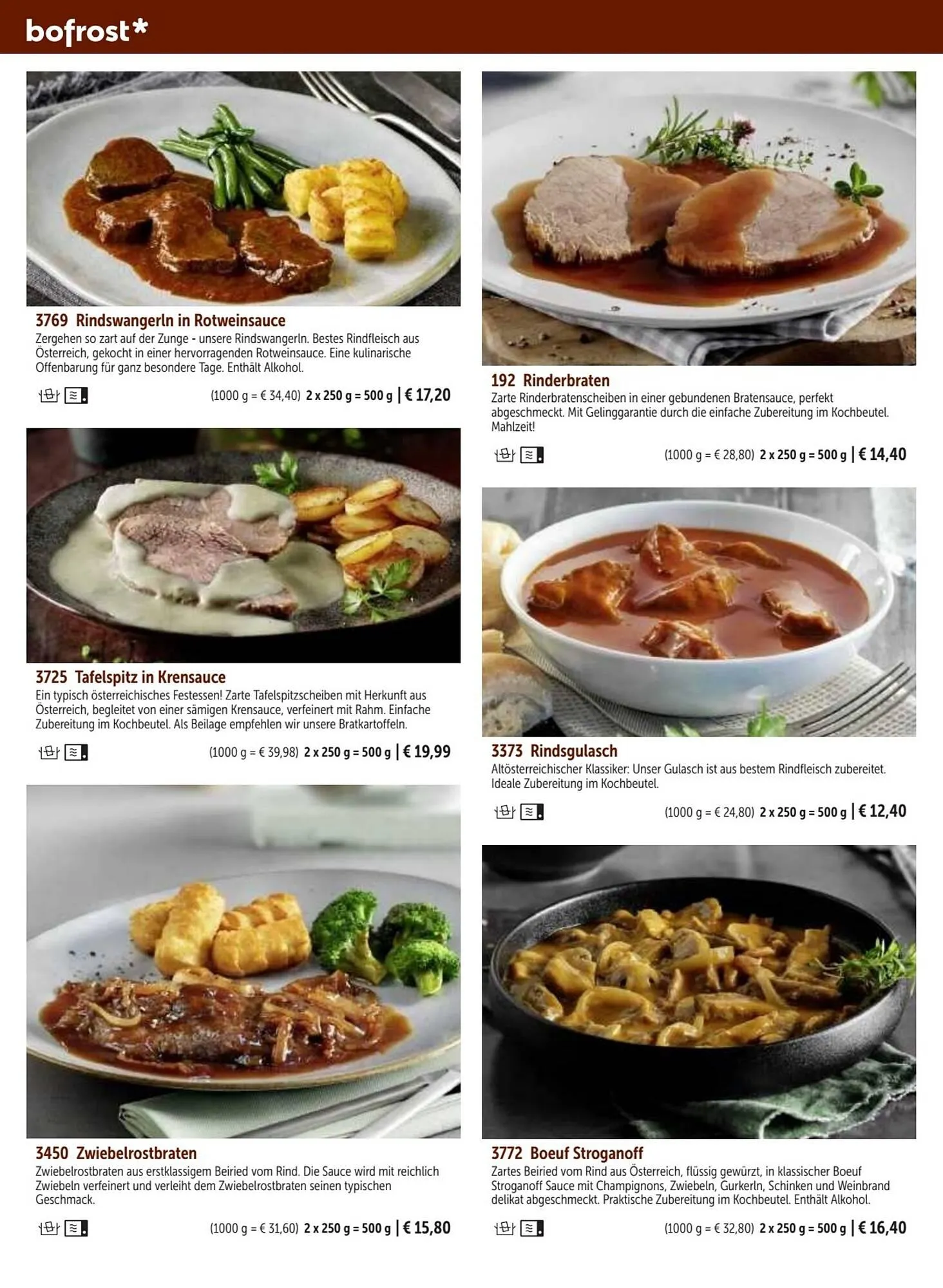 Bofrost Flugblatt von 25. September bis 29. Februar 2024 - Flugblätt seite  52