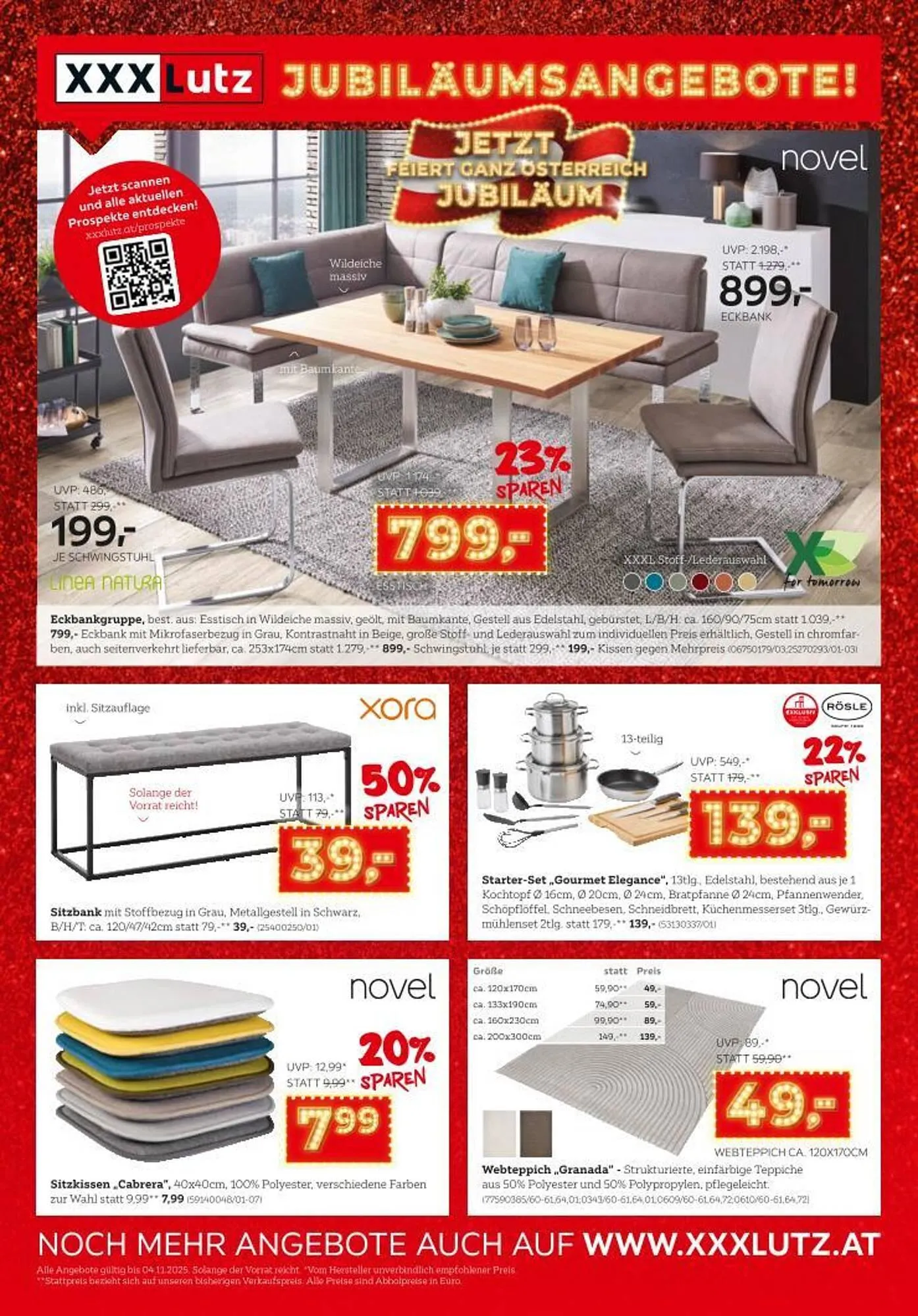 XXXLutz Prospekt von 28. Oktober bis 11. November 2025 - Flugblätt seite 2