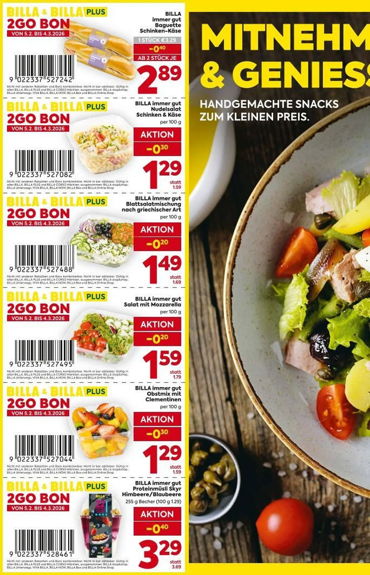 Billa Corso Flugblatt von 5. Februar bis 4. März 2026 - Flugblätt seite  2