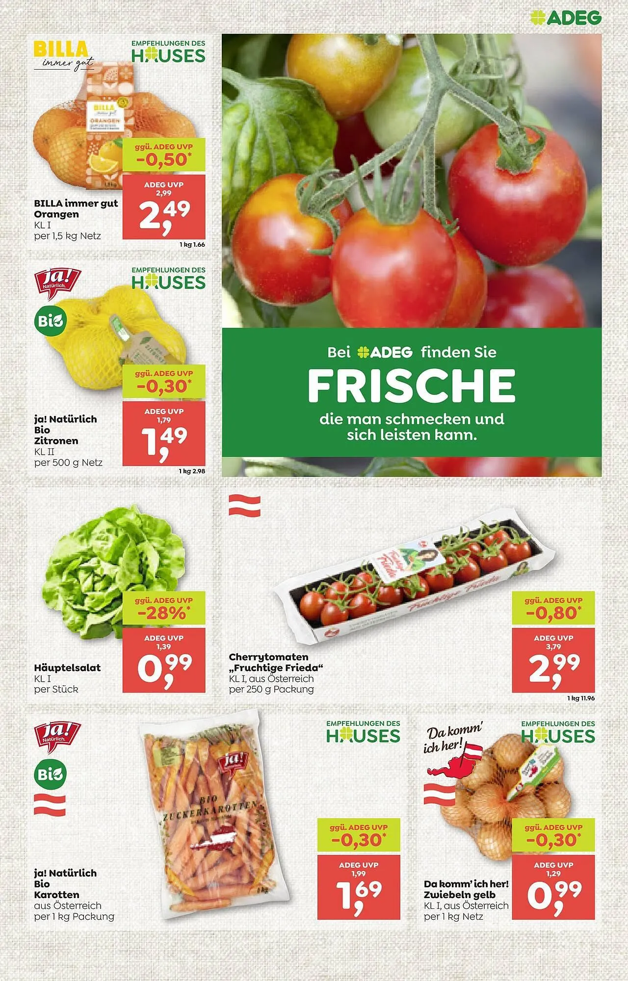 ADEG Flugblatt von 22. Jänner bis 28. Jänner 2026 - Flugblätt seite  7