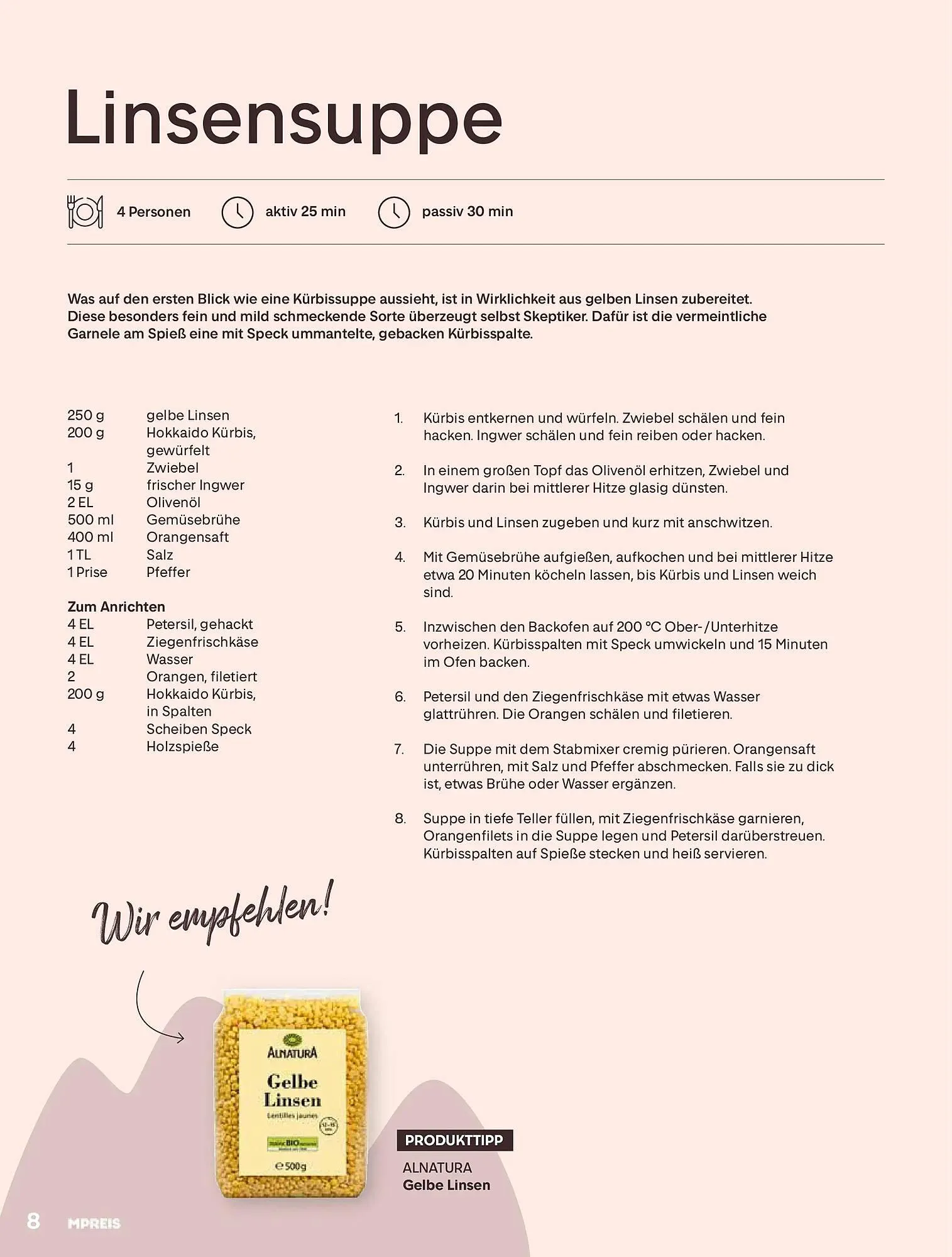 MPreis Flugblatt von 24. November bis 14. Dezember 2025 - Flugblätt seite  8