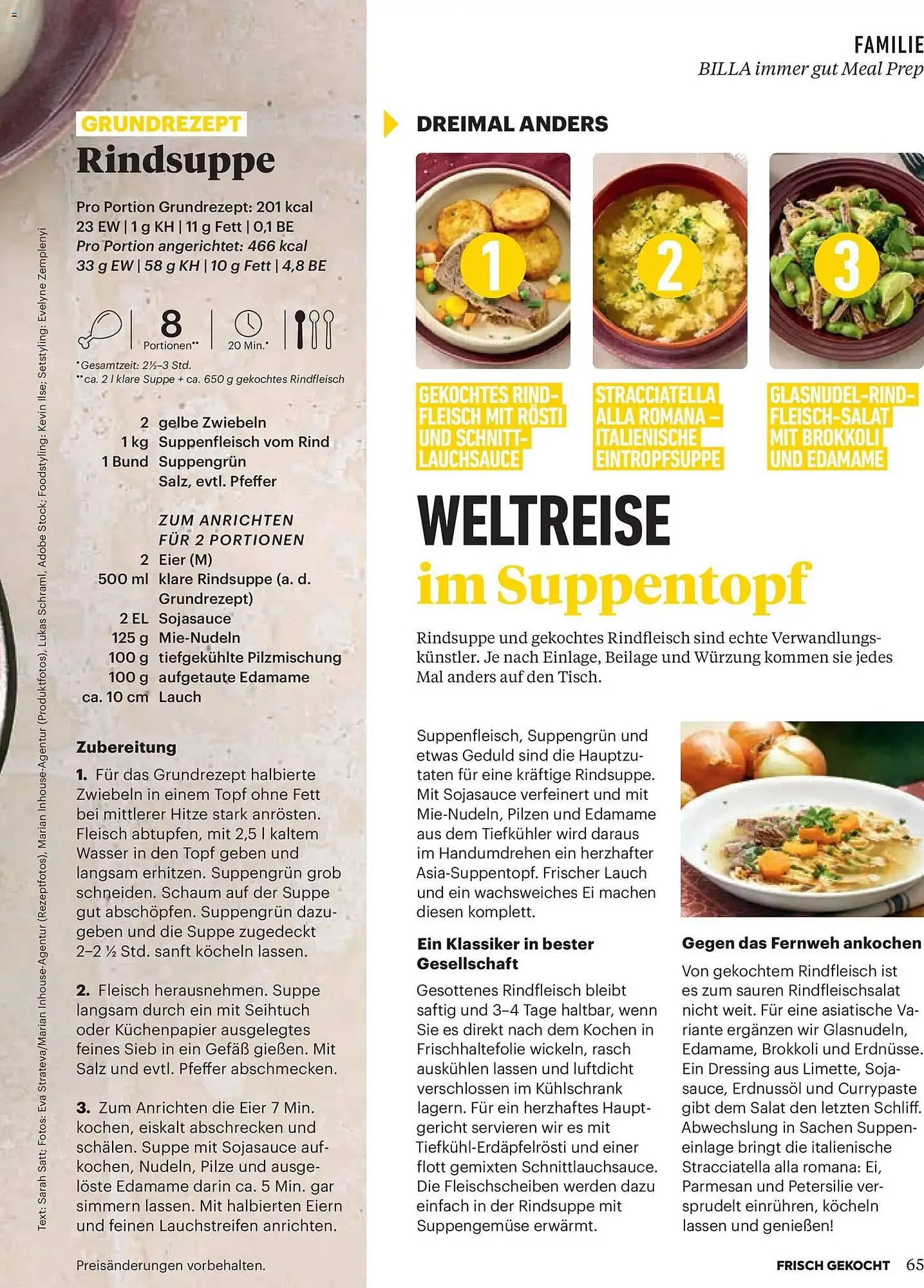 Billa Flugblatt von 1. März bis 30. April 2026 - Flugblätt seite 63