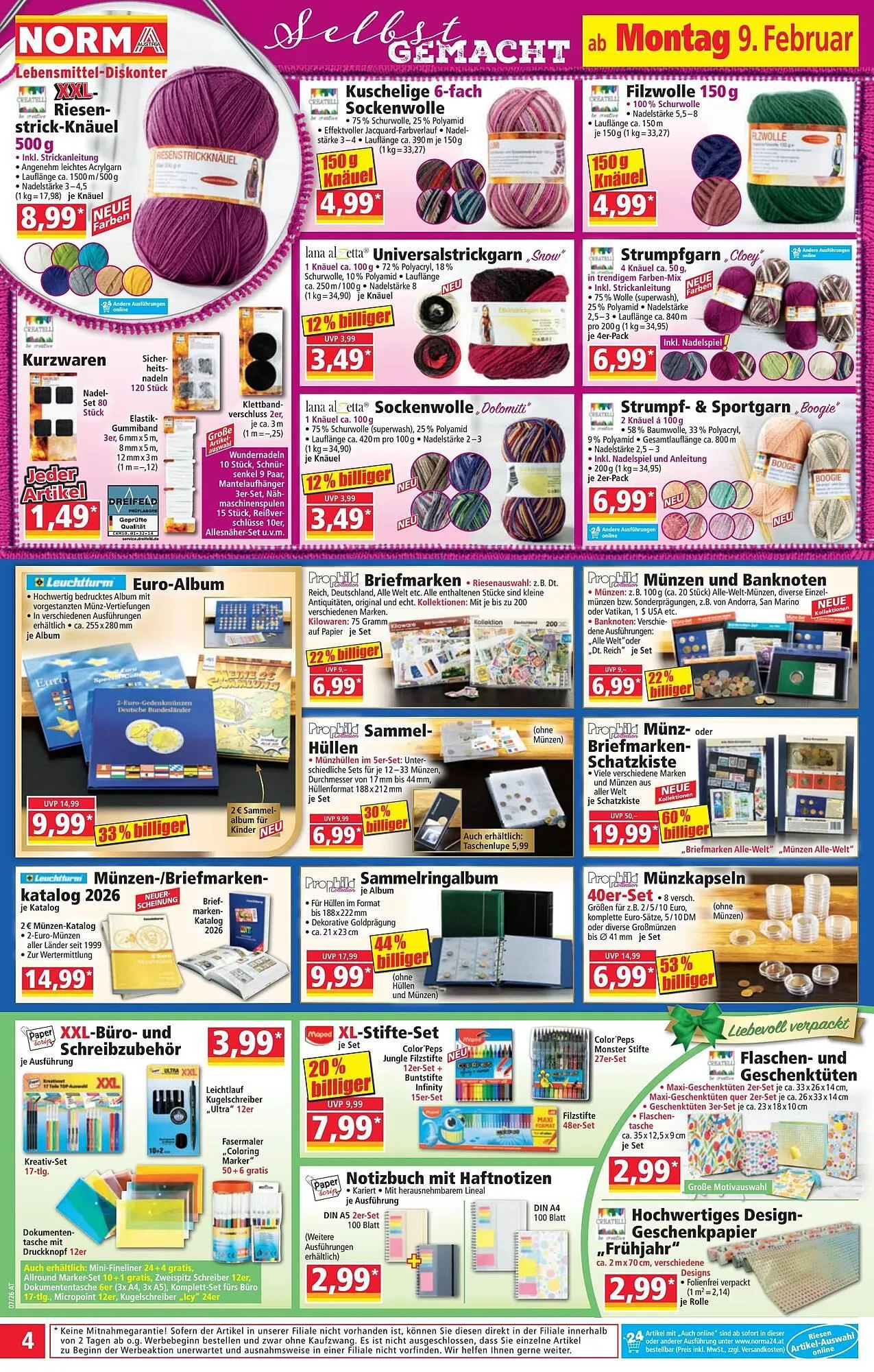 Norma Prospekt von 9. Februar bis 15. Februar 2026 - Flugblätt seite  4