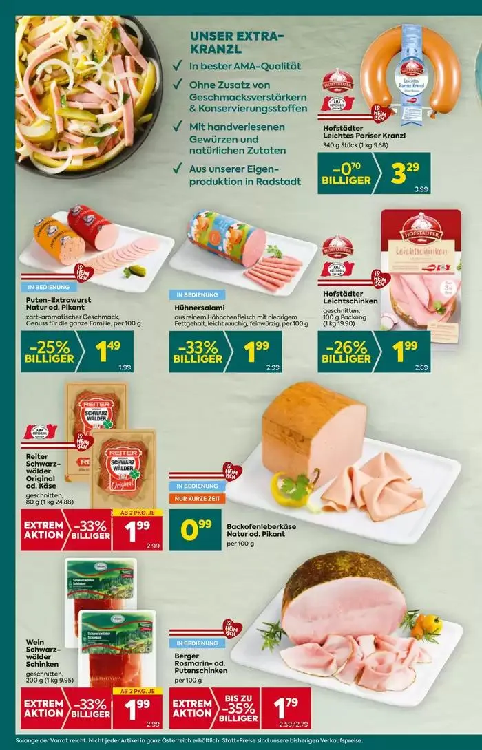 BILLA PLUS Wien von 9. Jänner bis 15. Jänner 2025 - Flugblätt seite 12