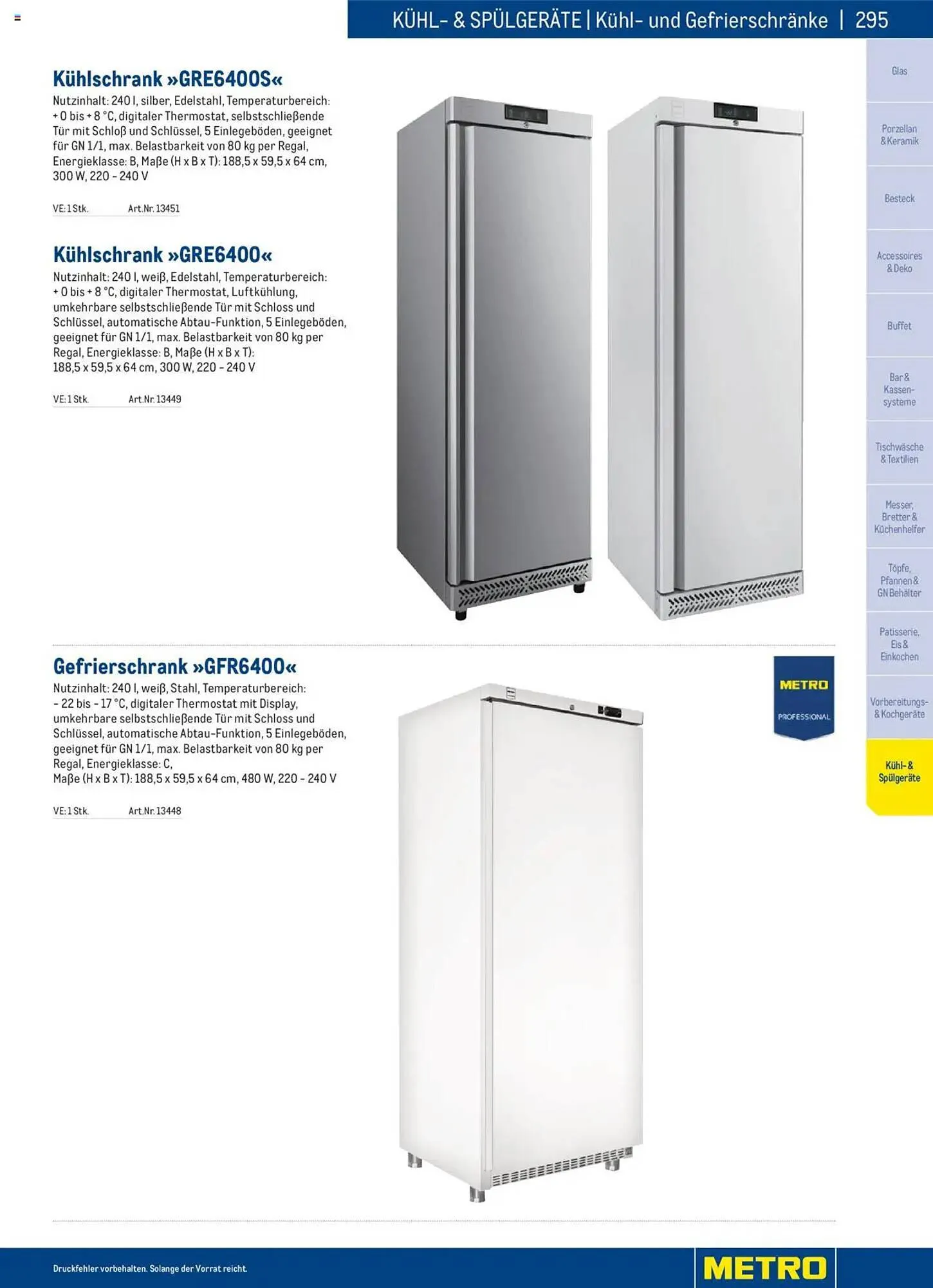 Metro Flugblatt von 2. Dezember bis 31. Dezember 2025 - Flugblätt seite  295
