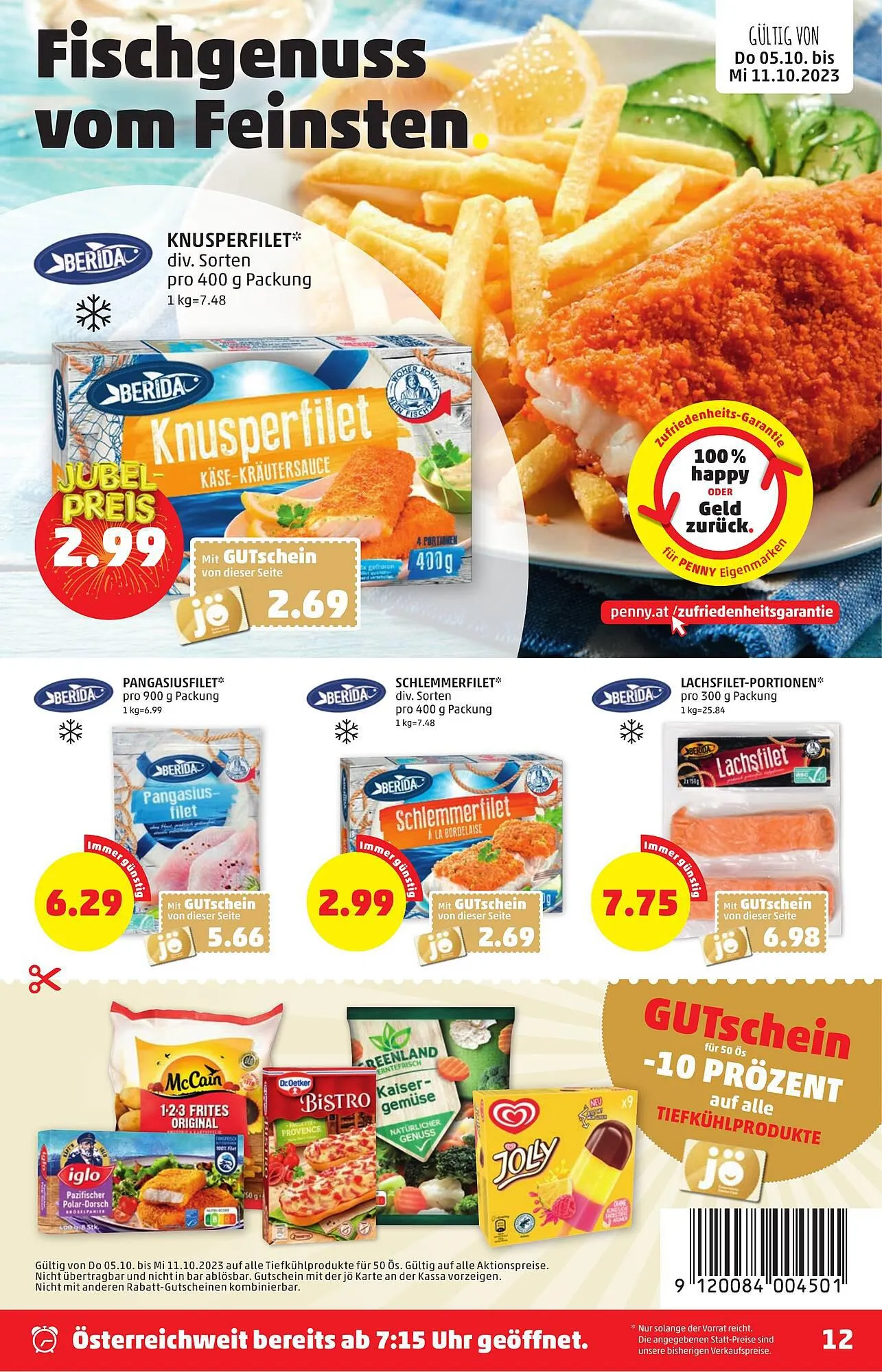 PENNY Flugblatt von 5. Oktober bis 11. Oktober 2023 - Flugblätt seite 12