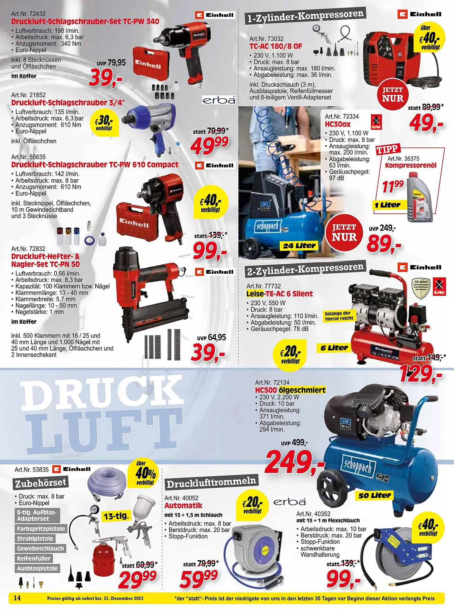 Zgonc Flugblatt von 1. Dezember bis 31. Dezember 2023 - Flugblätt seite  14