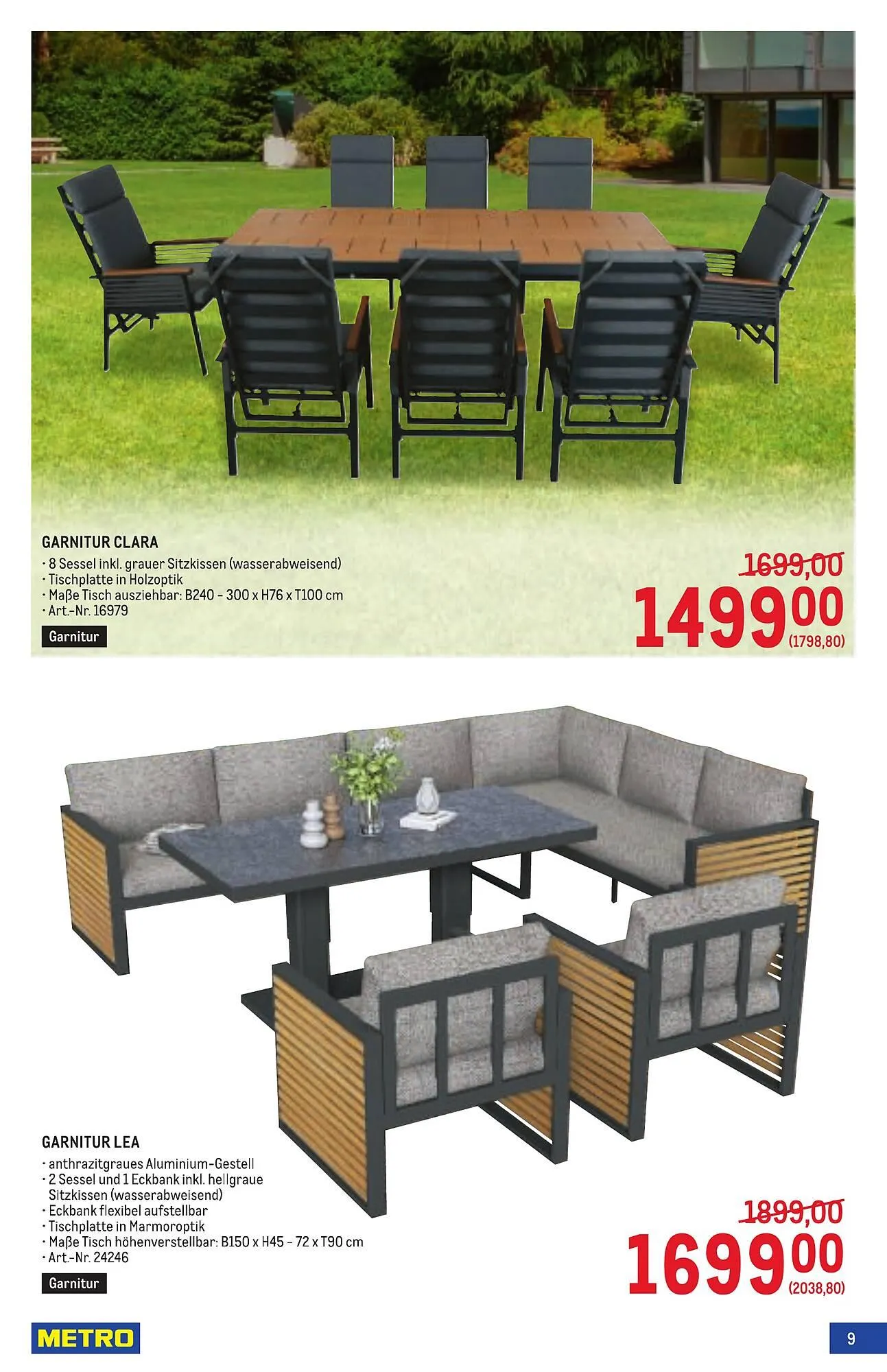 Metro Flugblatt von 2. April bis 29. April 2026 - Flugblätt seite  9